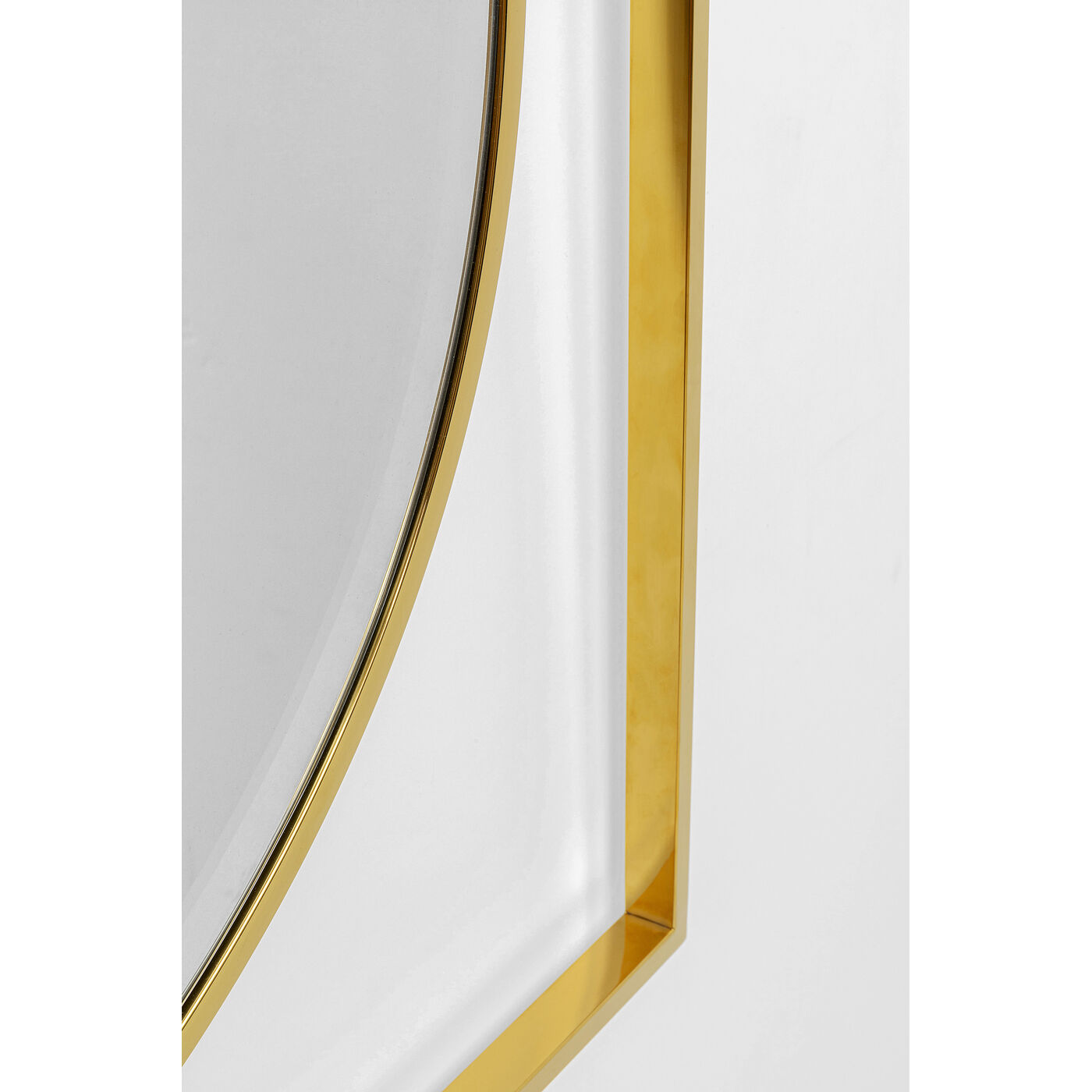 Зеркало Stanford Frame Gold Ø90 см