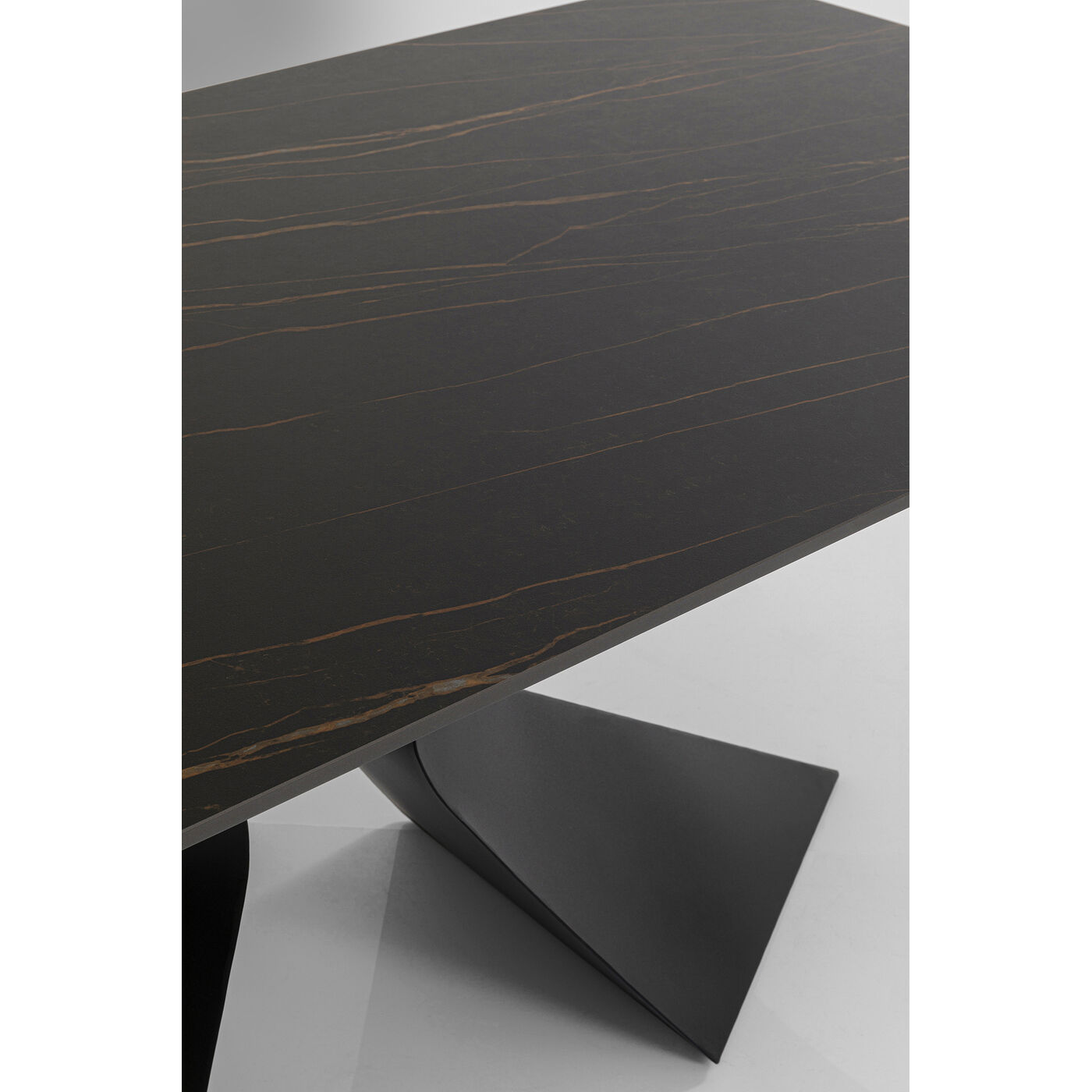 Стол обеденный Gloria Outdoor Ceramic Black 180x90 см