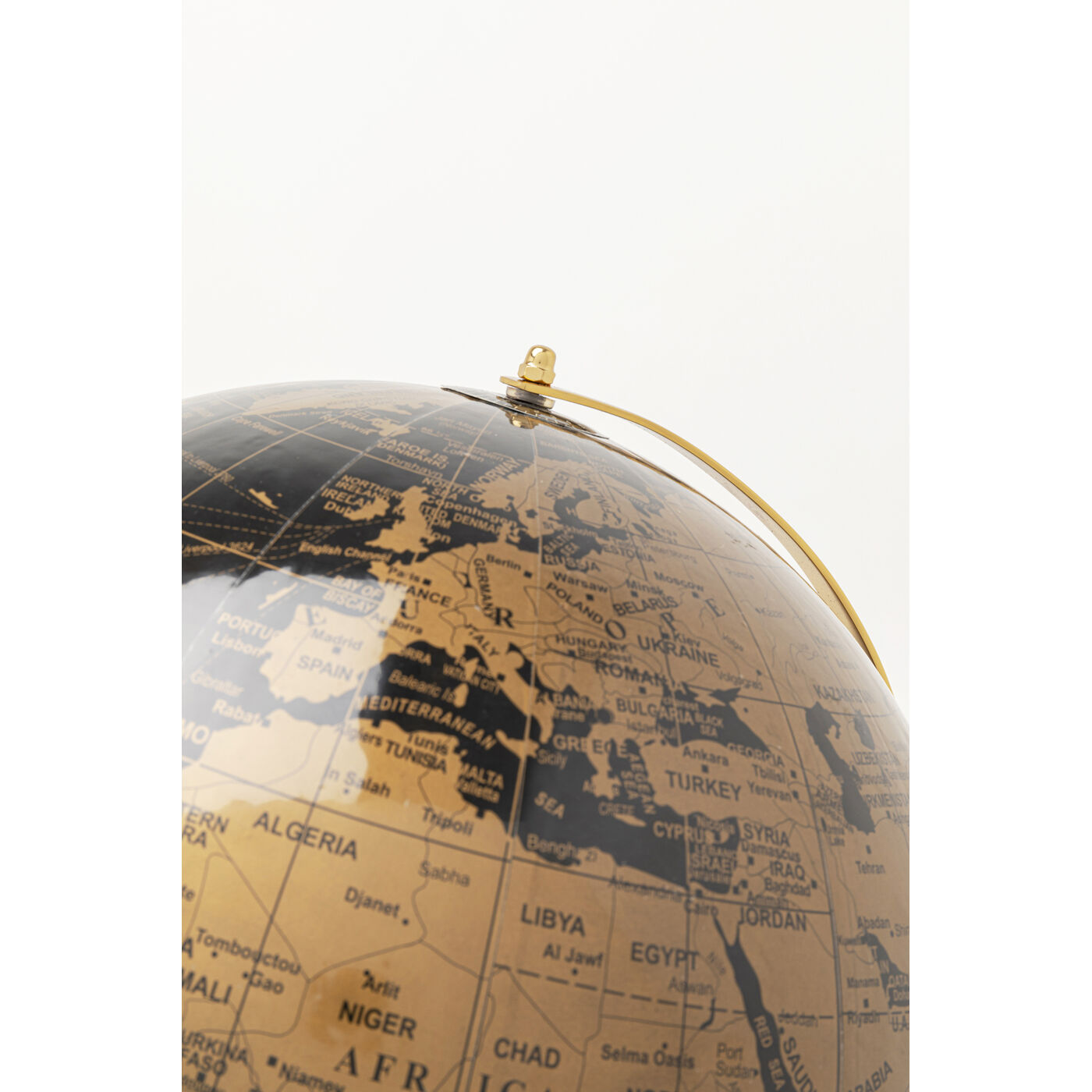 Объект декоративный Globe Top Gold 132 см