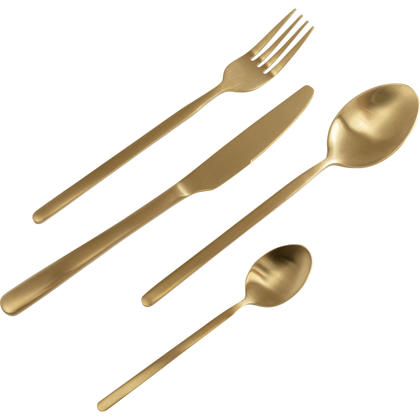Приборы столовые Gloria Matt Gold (16 предметов)