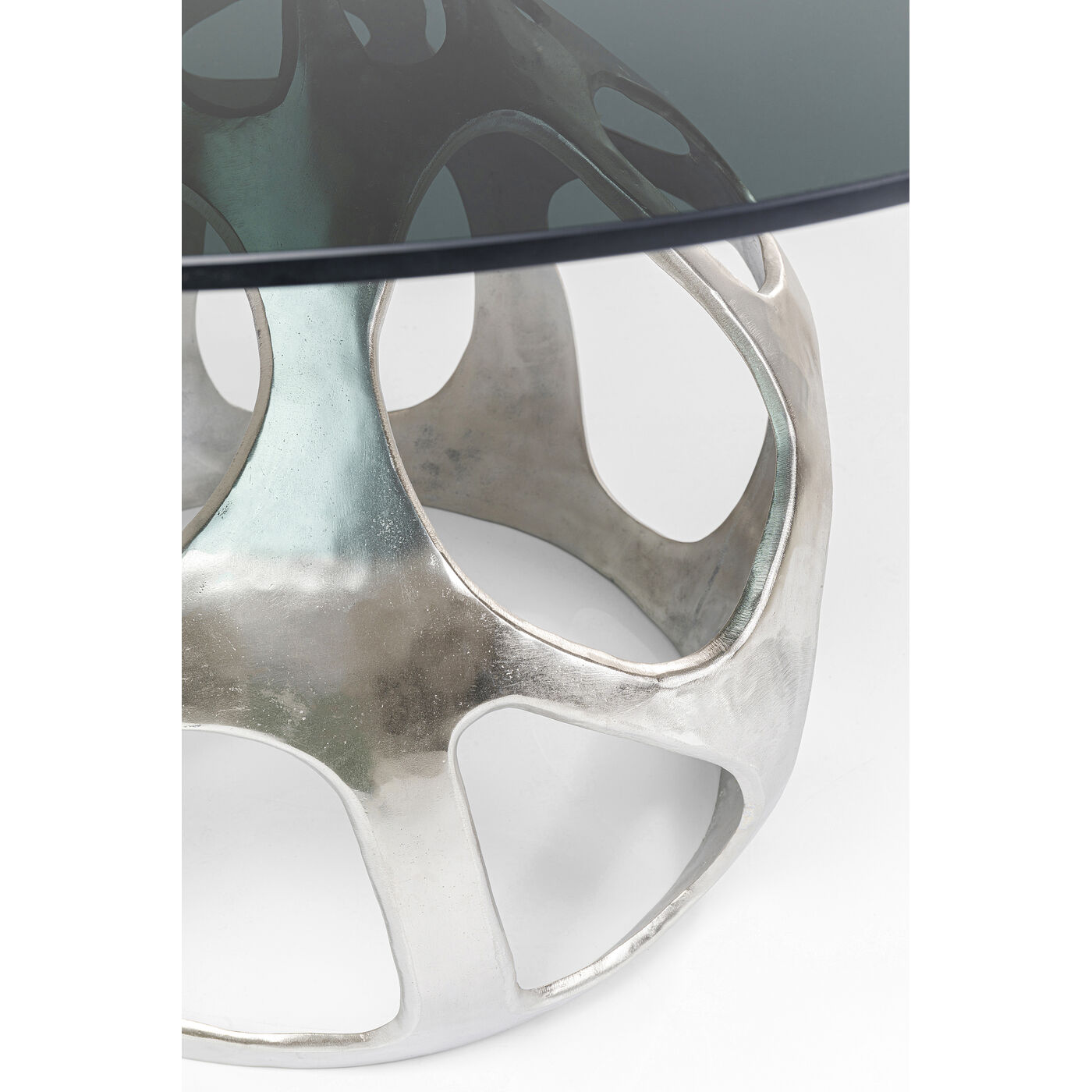 Стол Volcano Silver Ø120 см