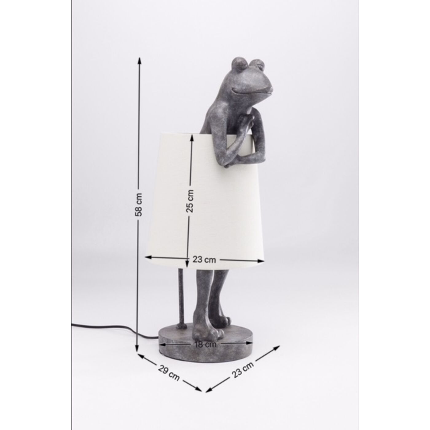 Светильник настольный Animal Frog Grey