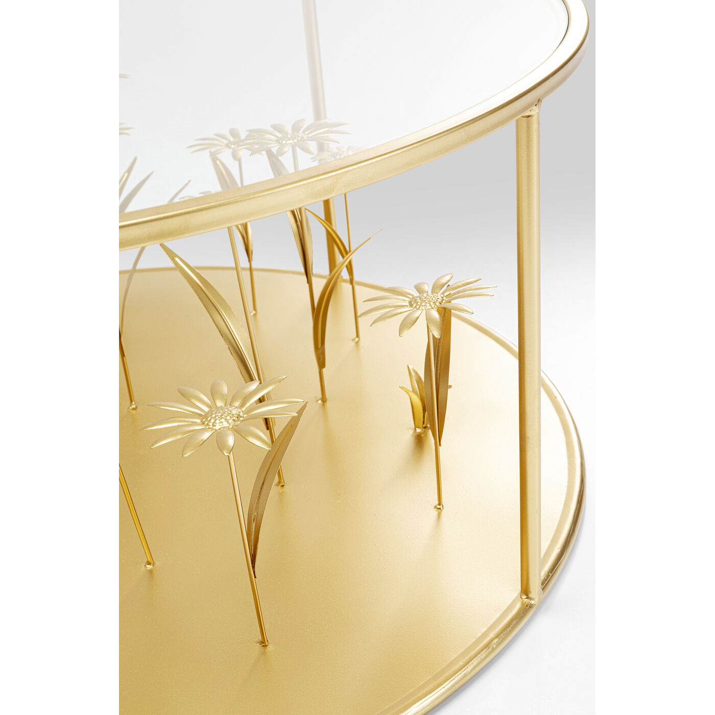 Стол кофейный Flower Meadow Gold Ø80 см