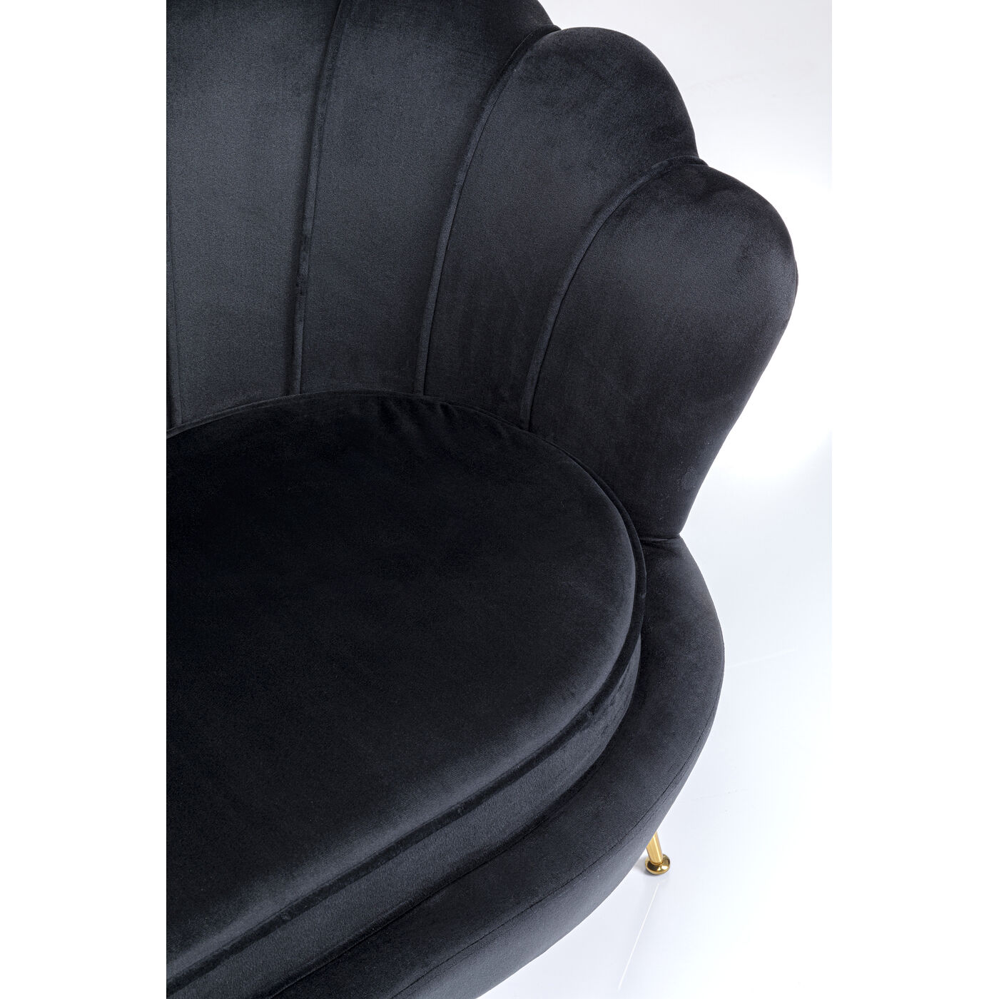 Диван двухместный Water Lily 2-Seater Black 132 см
