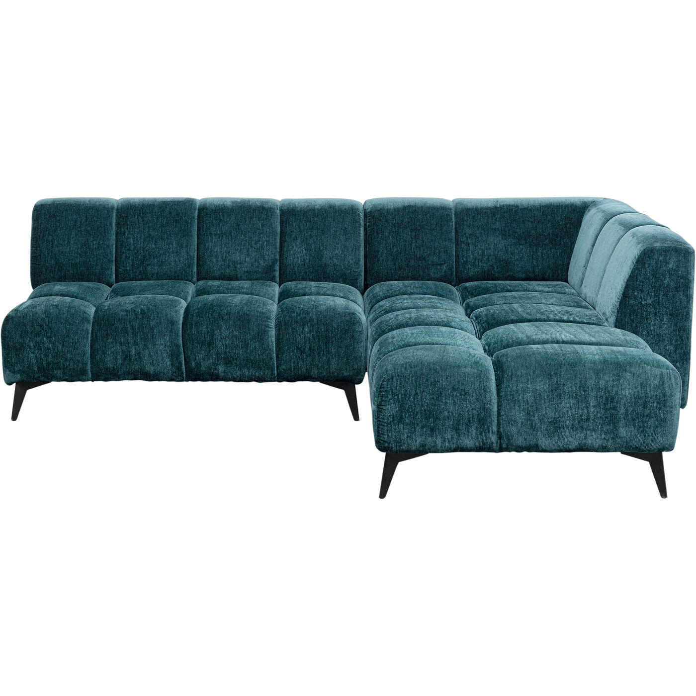 Диван правосторонний угловой Nia Glam Dark Green Right 250см
