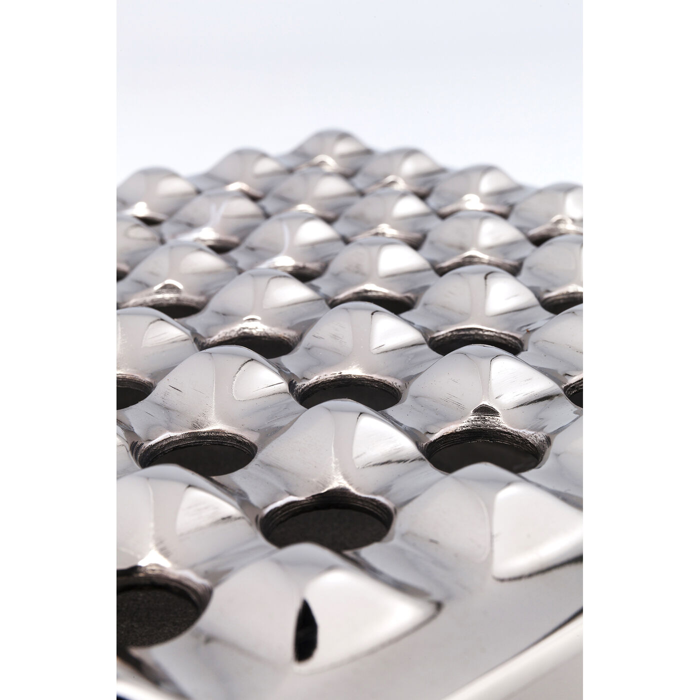 Пепельница Soho Square Silver 25x25 см