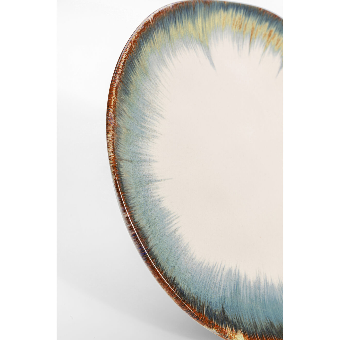Тарелка Organic White Blue Ø20 см