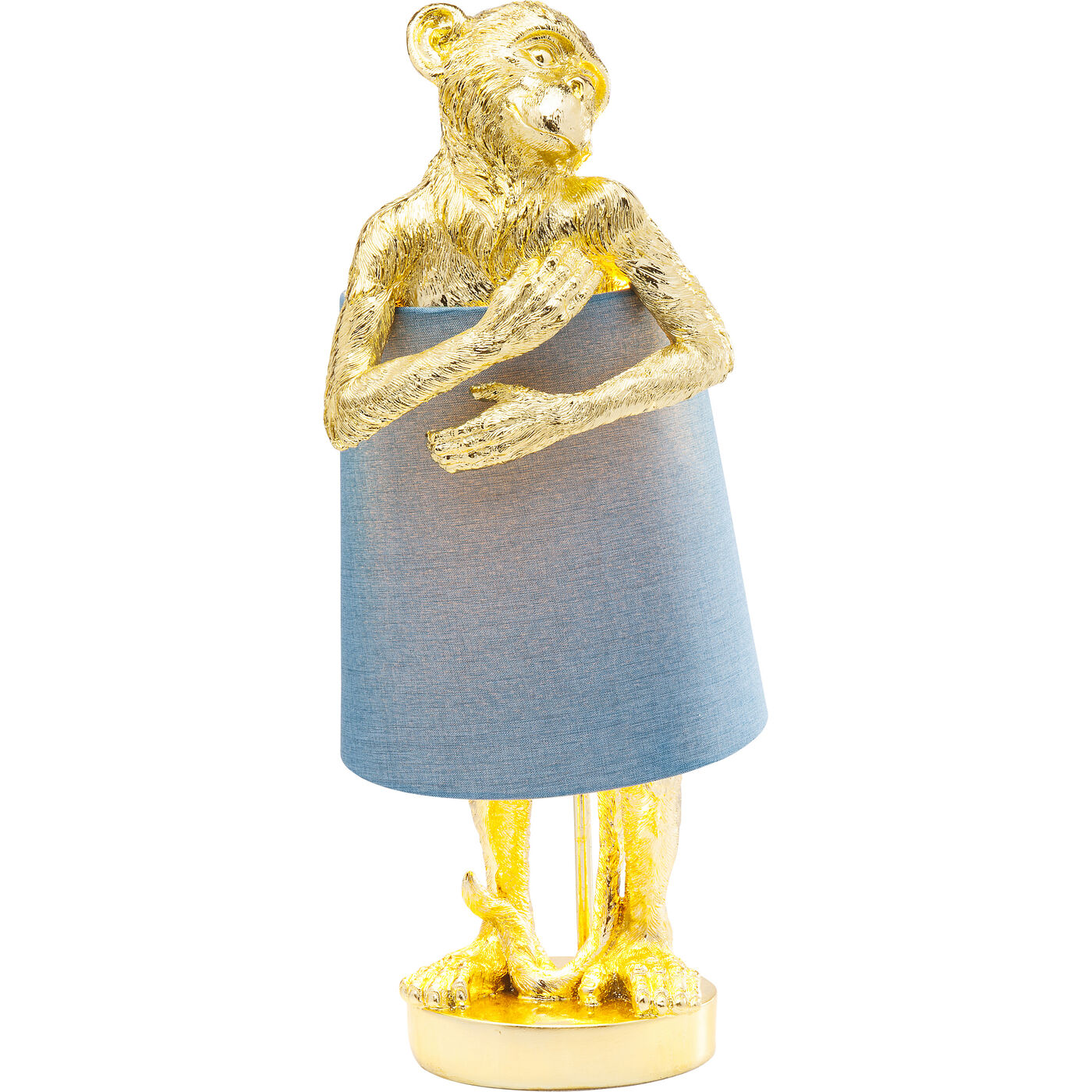 Светильник настольный Animal Monkey Gold Blue