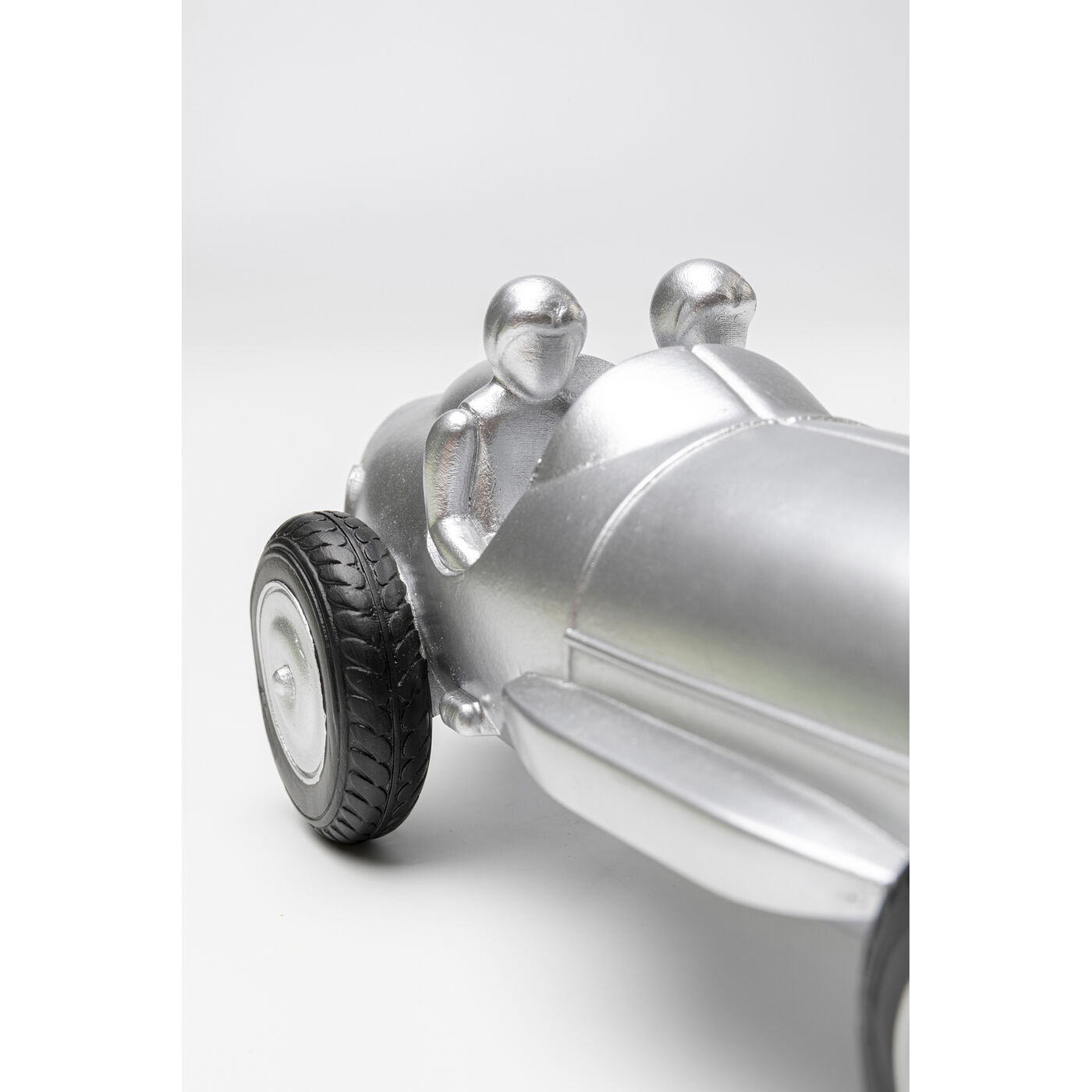 Объект декоративный Racing Car Silver 9 см