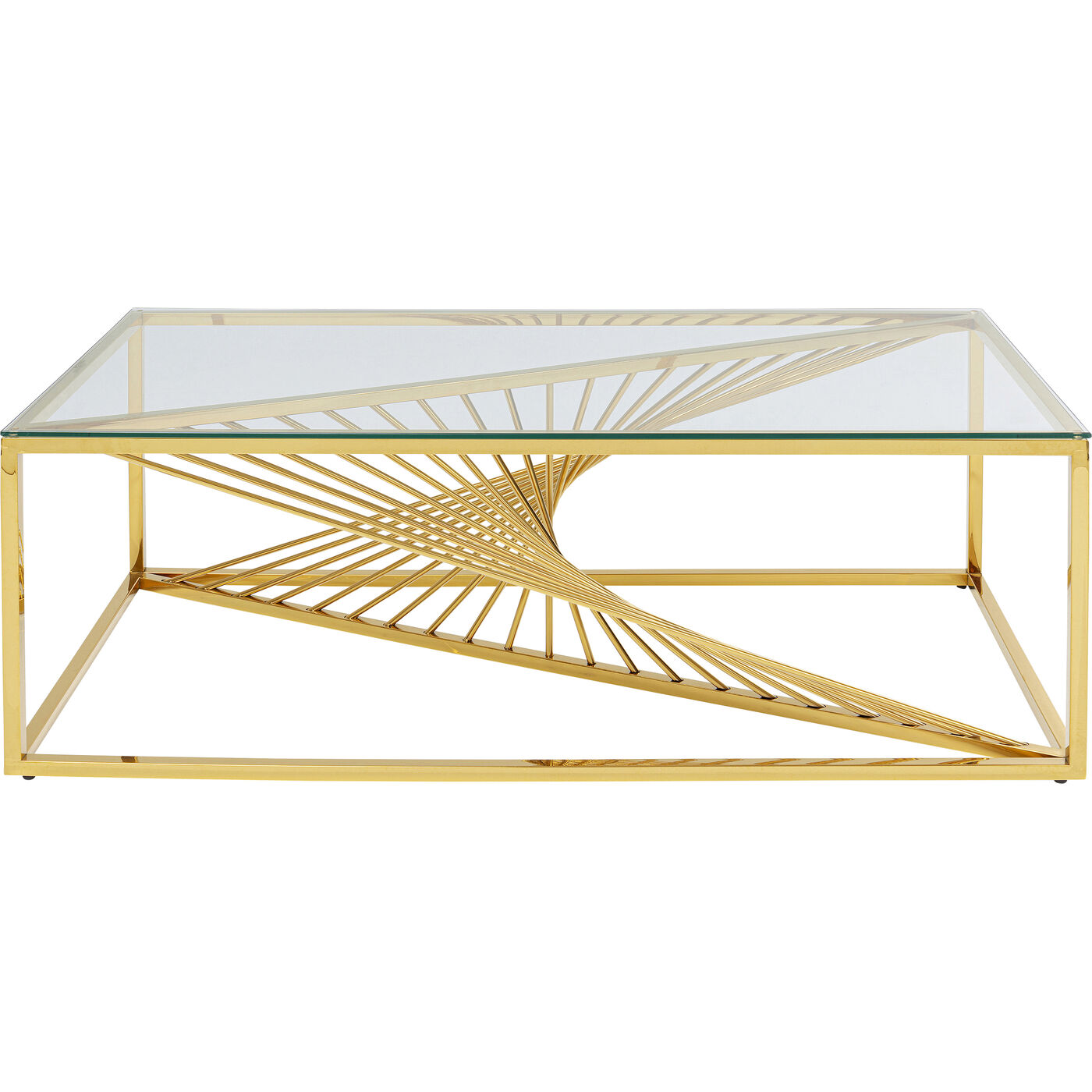 Стол кофейный Laser Gold 120x60 см