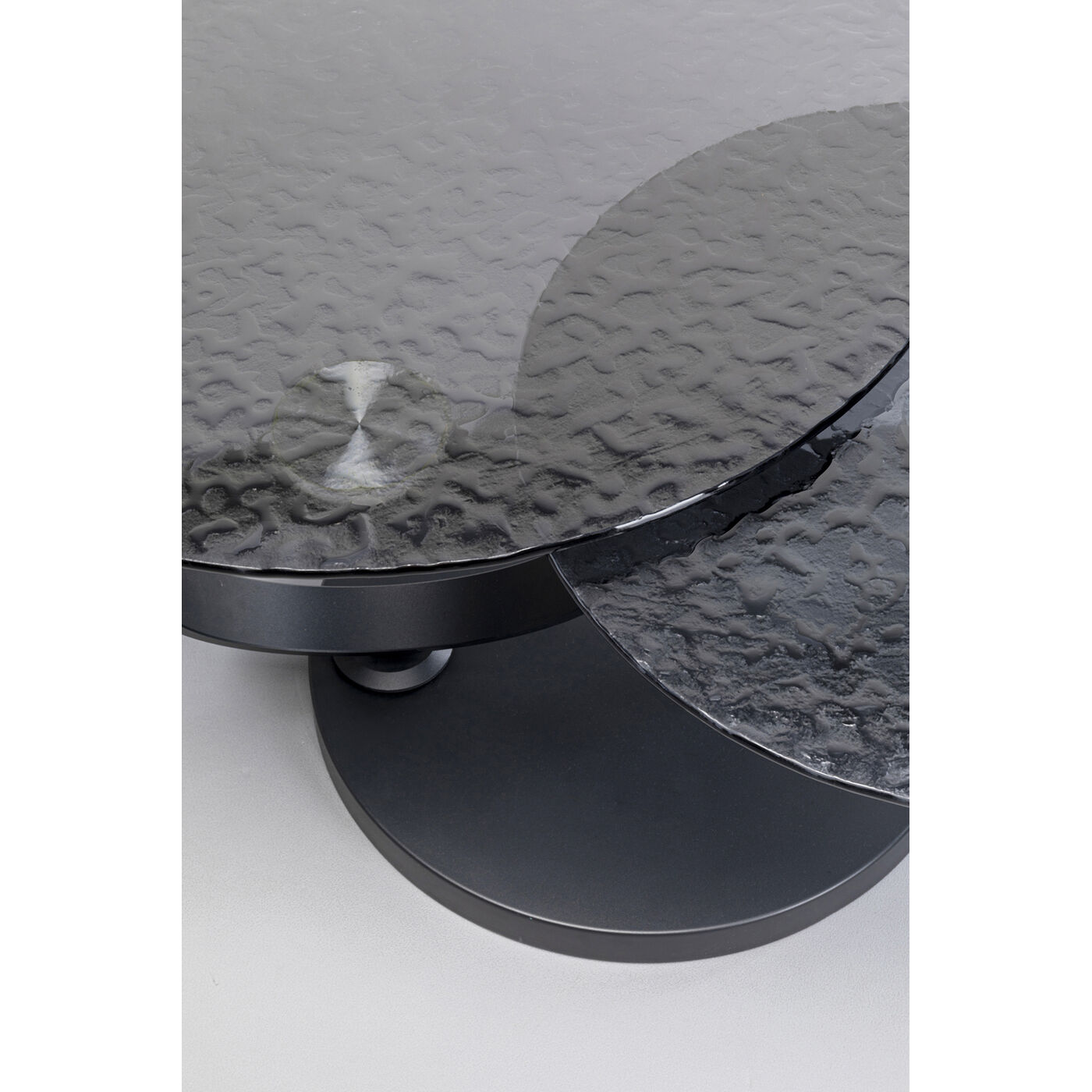 Стол кофейный Beverly Bubble Black 133x80 см