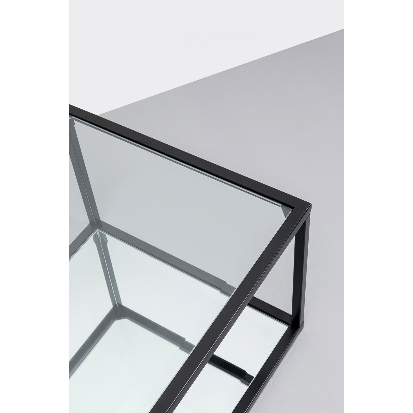 Стол приставной Quadro Black 50x50 см