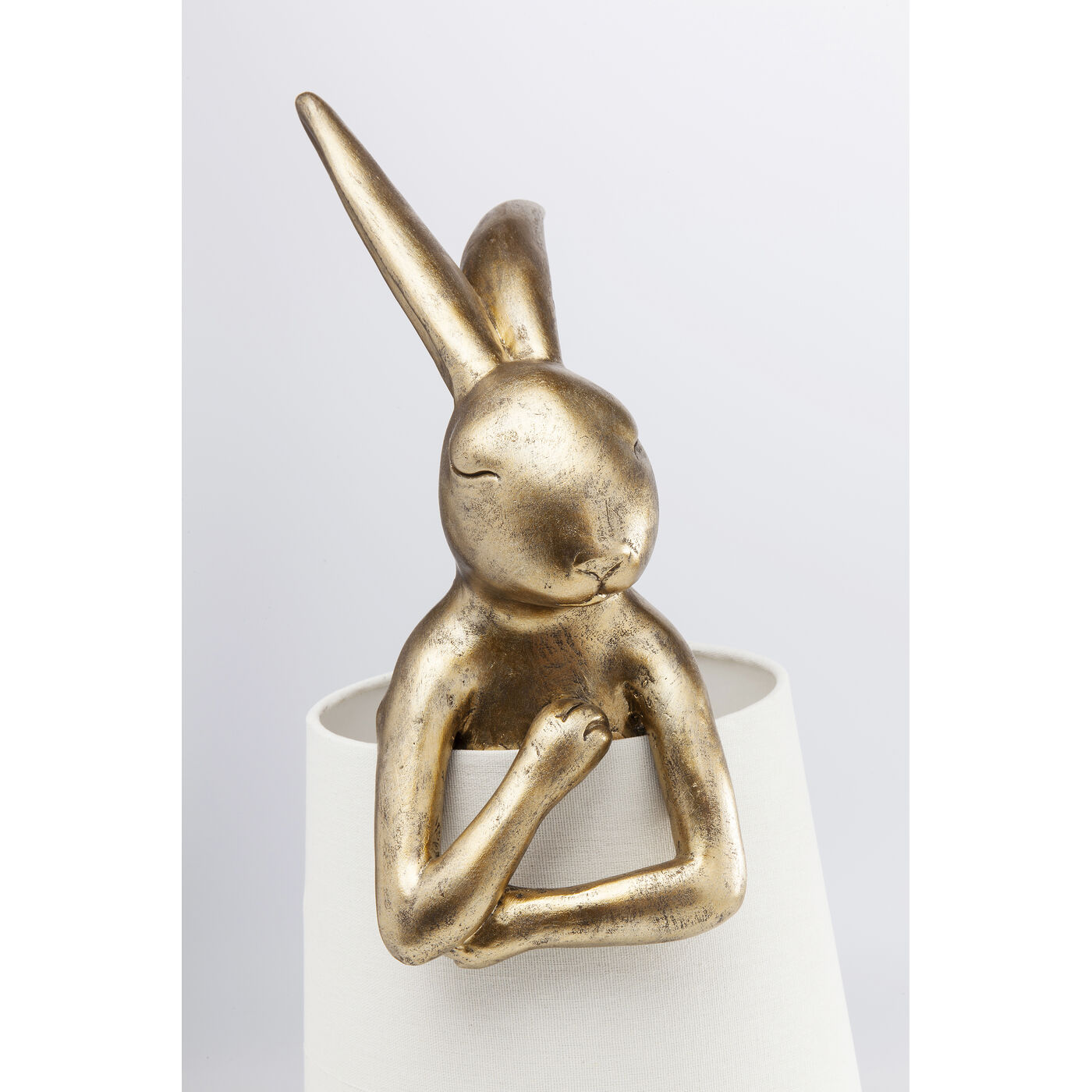 Светильник настольный Animal Rabbit Gold 68 см