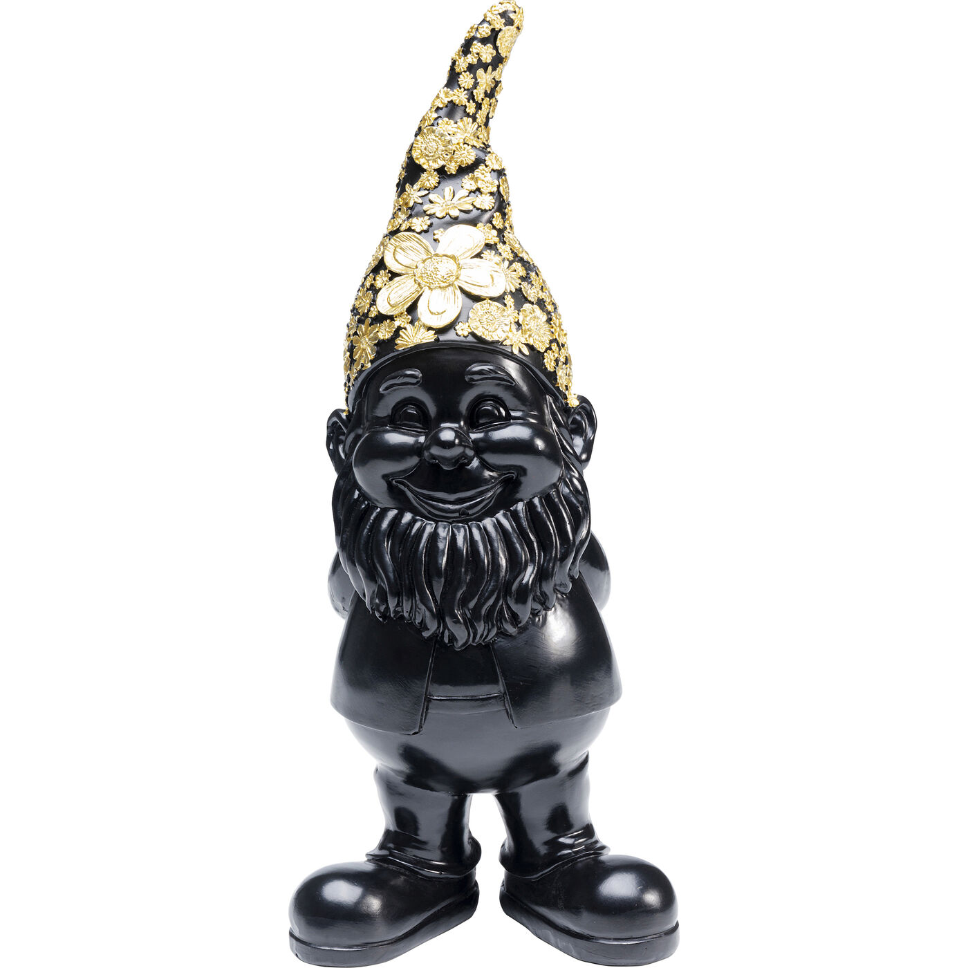 Фигура декоративная Gnome Standing Black Gold 30 см