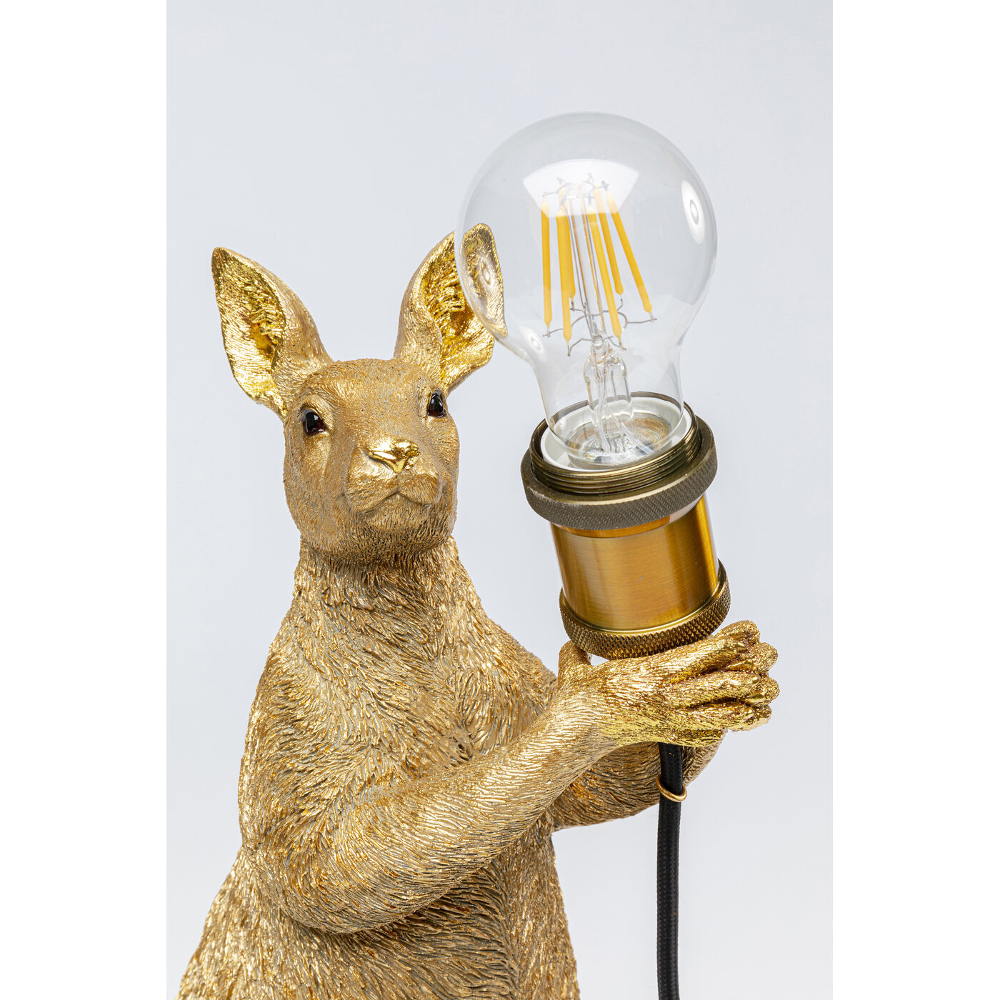 Светильник настольный Animal Kangaroo Gold 46 см
