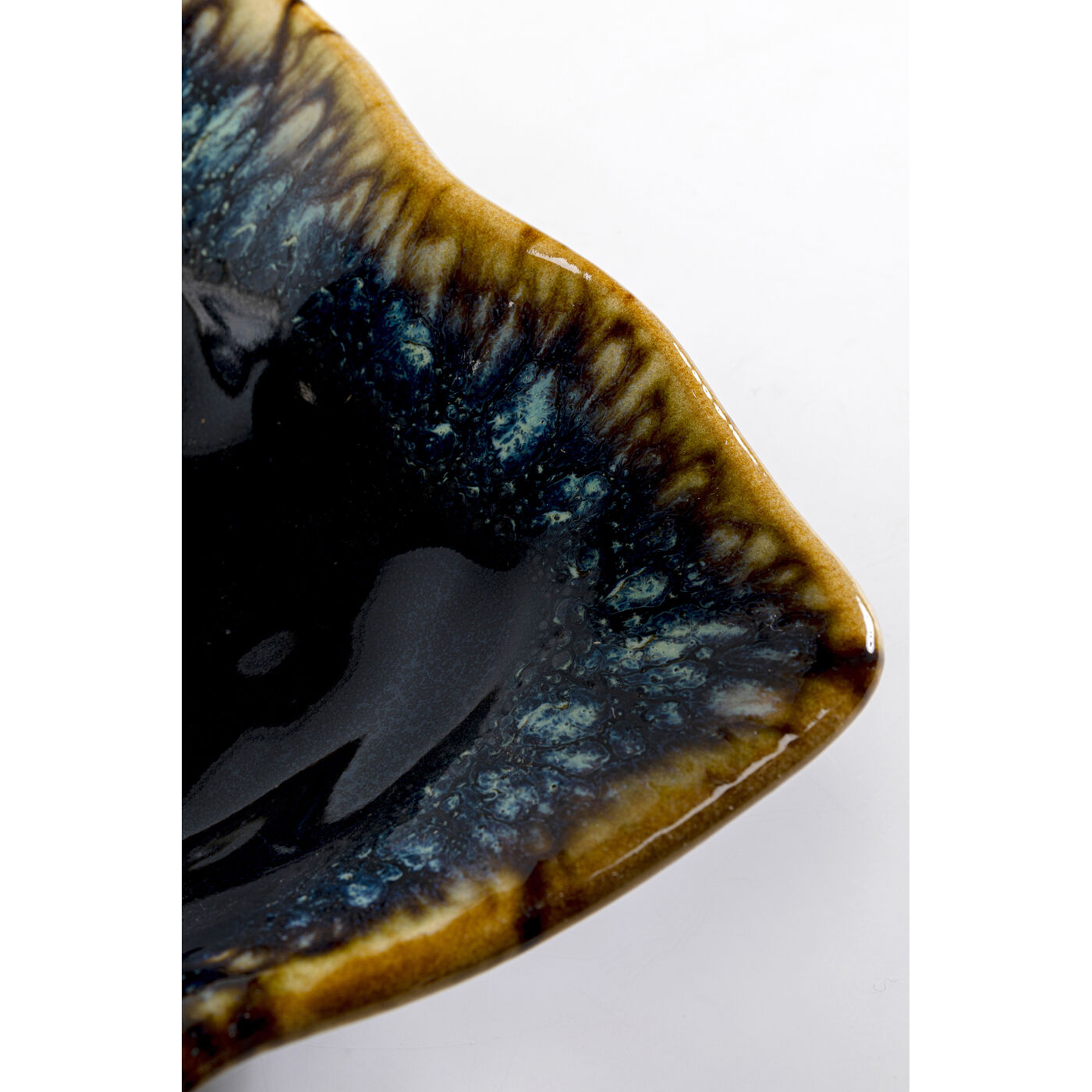 Тарелка сервировочная Lio Dark Blue 17x26 см