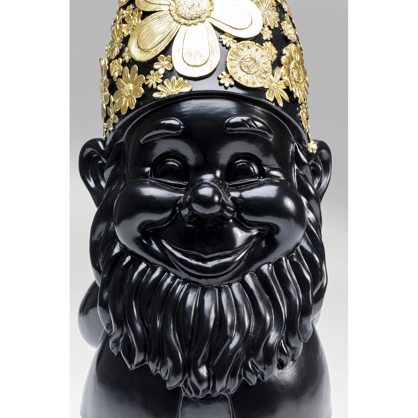 Фигура декоративная Gnome Standing Black Gold 61 см