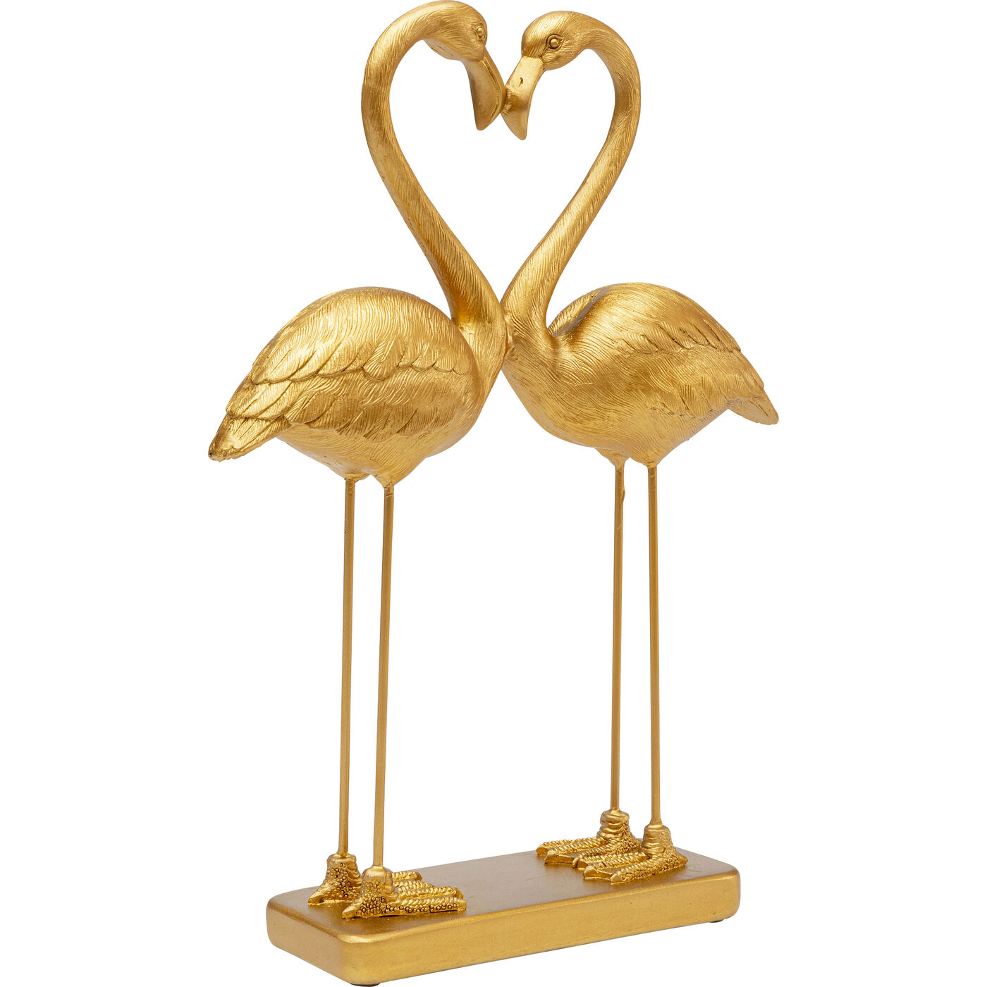 Фигура декоративная Flamingo Love Gold 39 см