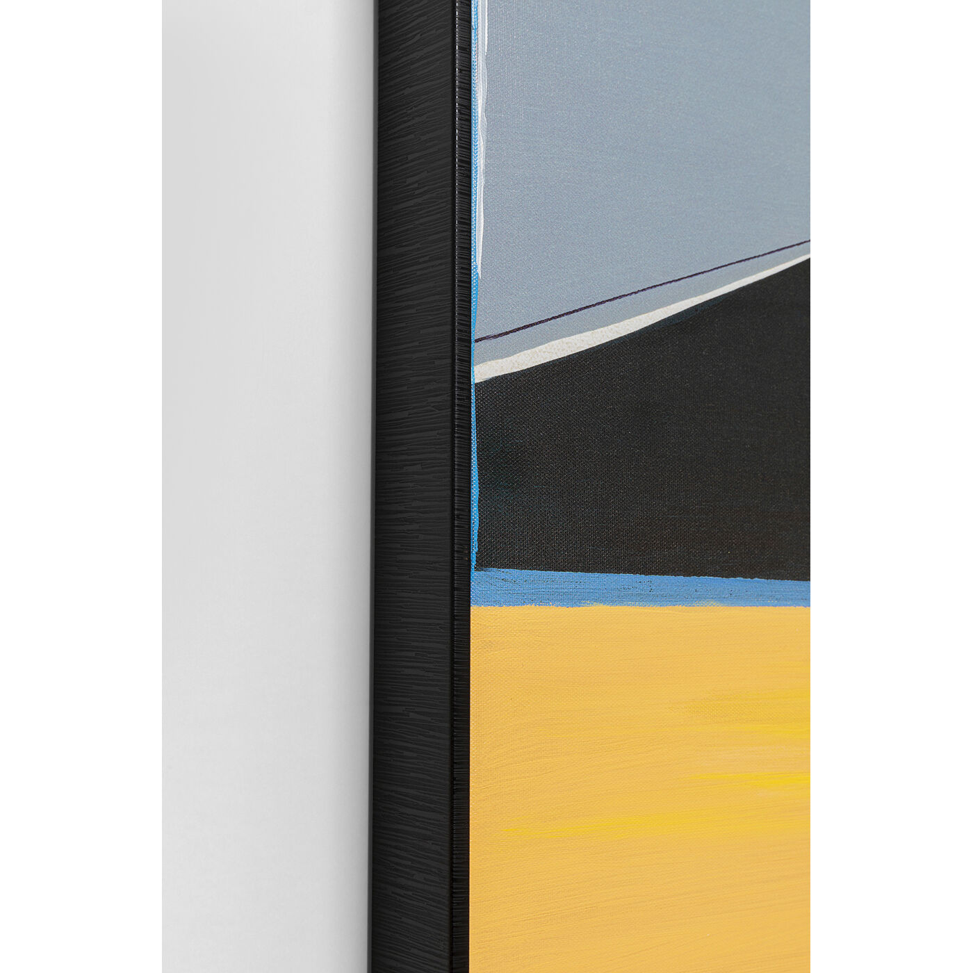 Картина в раме Abstract Shapes Orange 73x143 см
