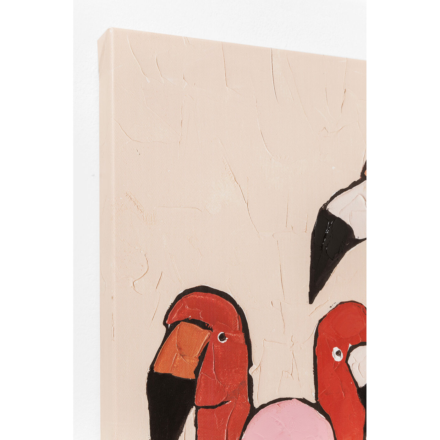 Картина Touched Flamingo Meeting 90x120 см