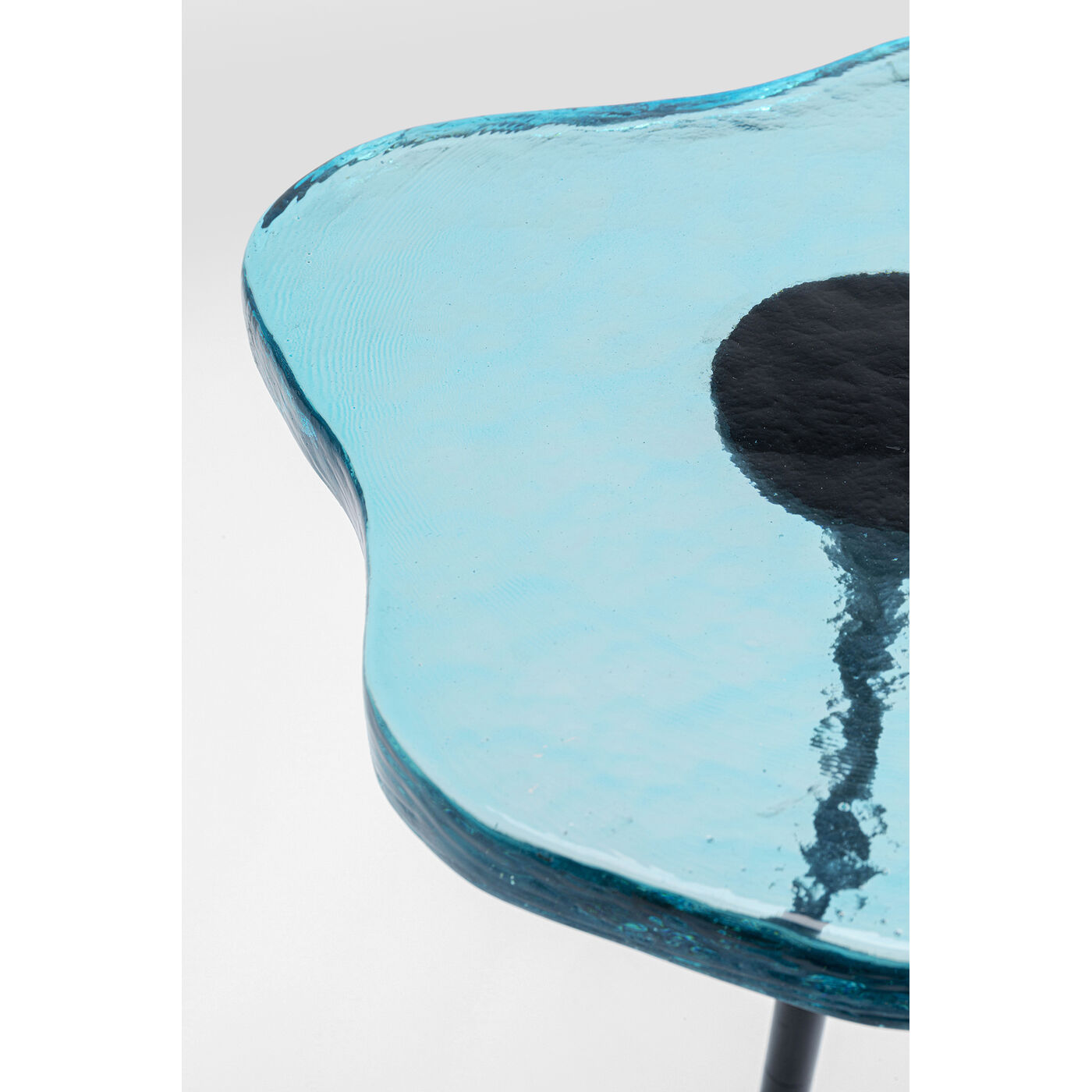 Стол приставной Lava Blue Ø30 см