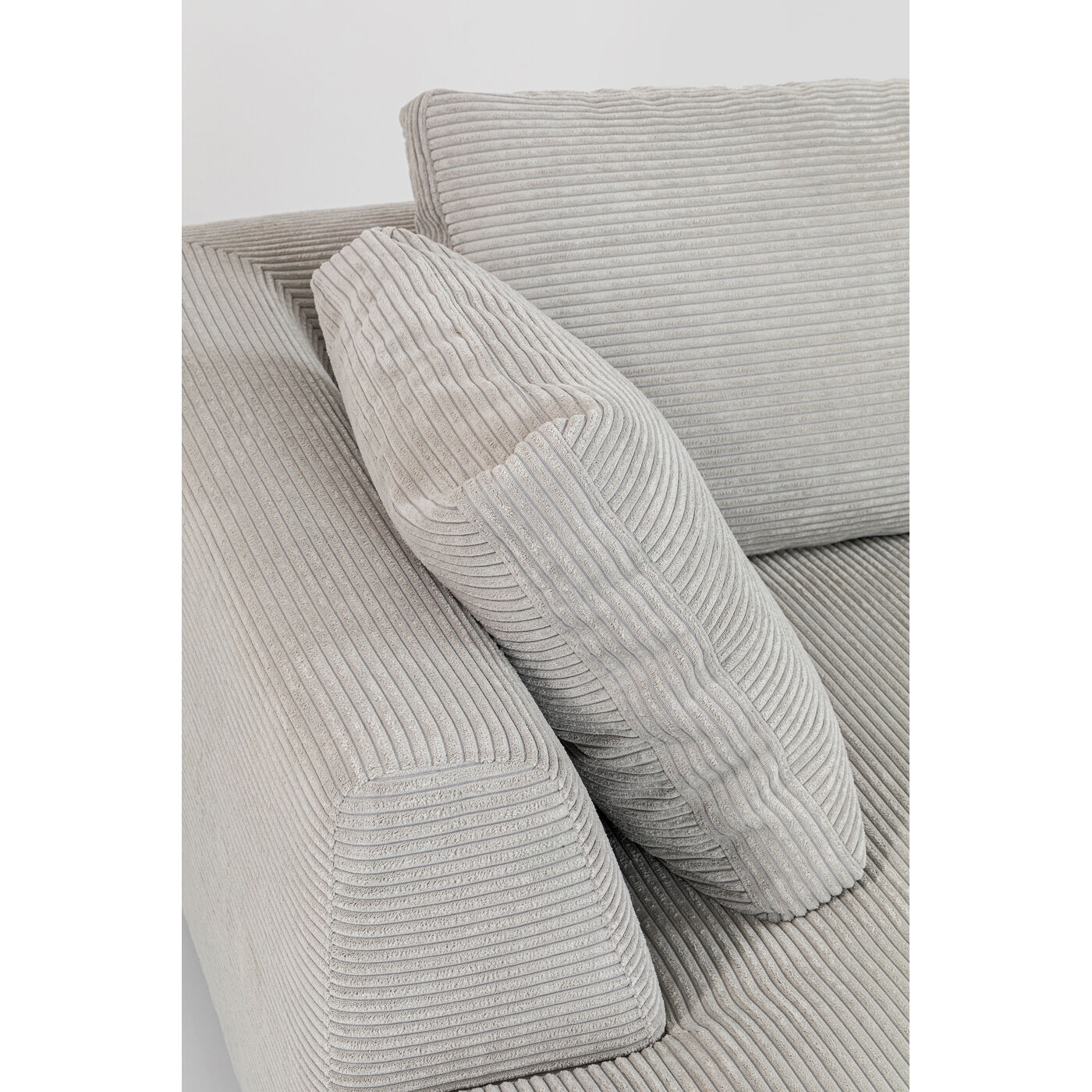 Диван левосторонний угловой Gianni Cord Grey Left