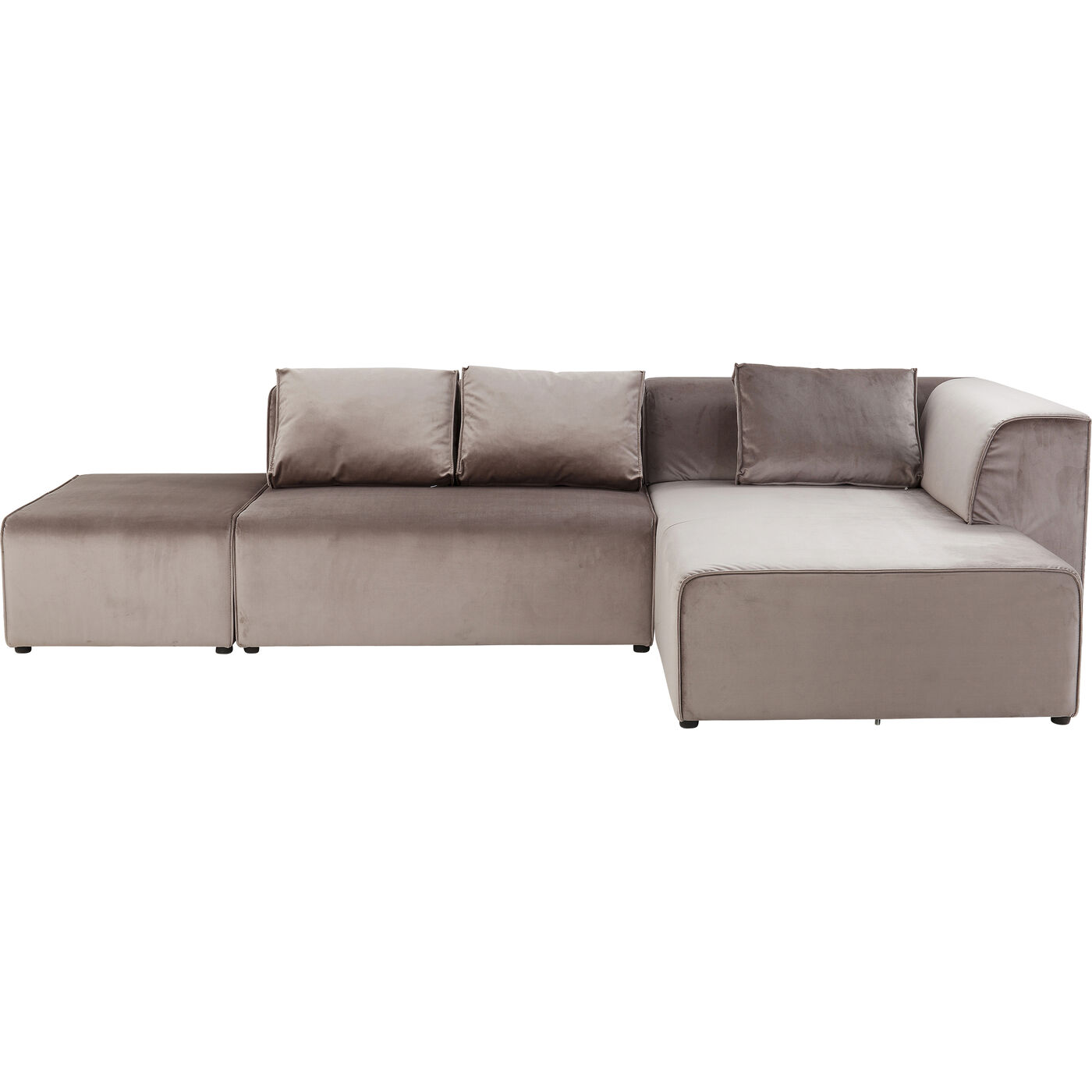 Диван угловой правосторонний Infinity Velvet Taupe Right