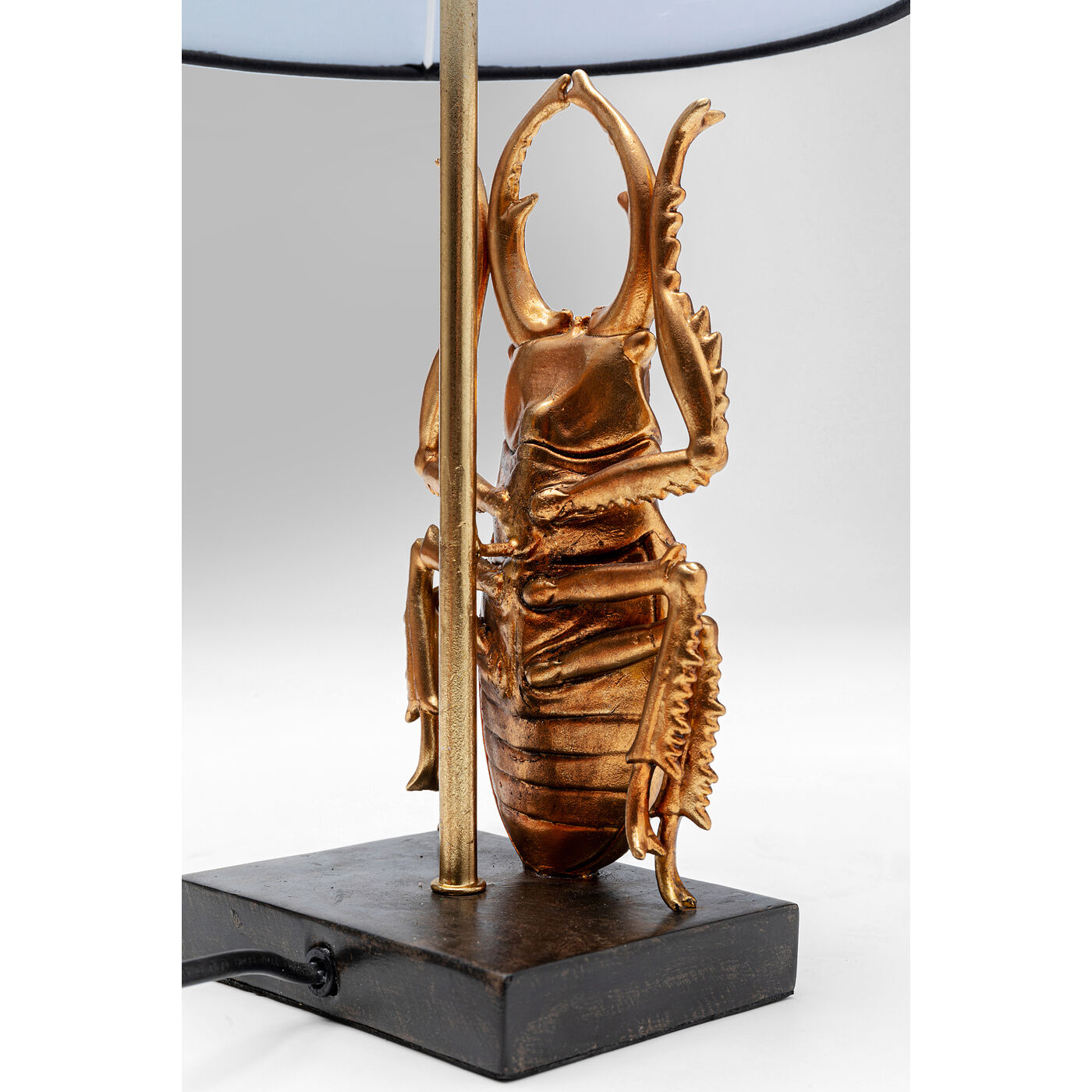 Светильник настольный Animal Beetle Gold 42 см