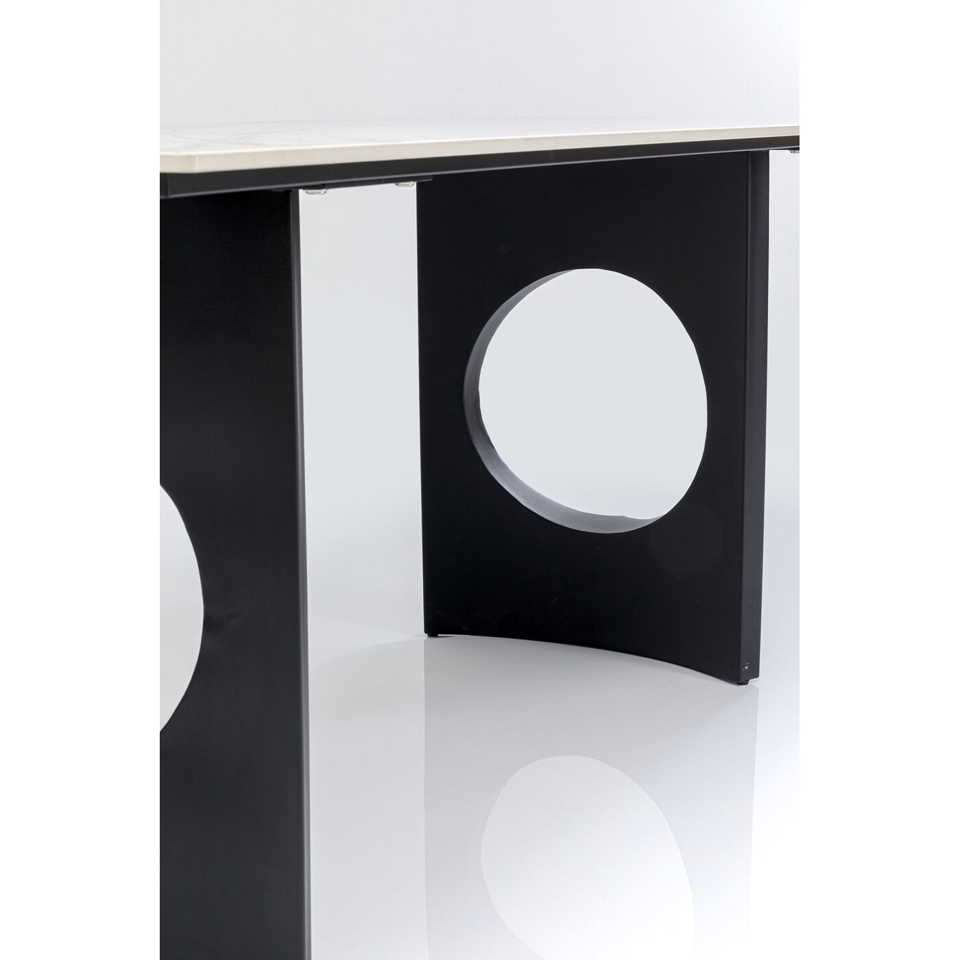 Стол обеденный Eternity Oho Black Ceramic 180x90 см