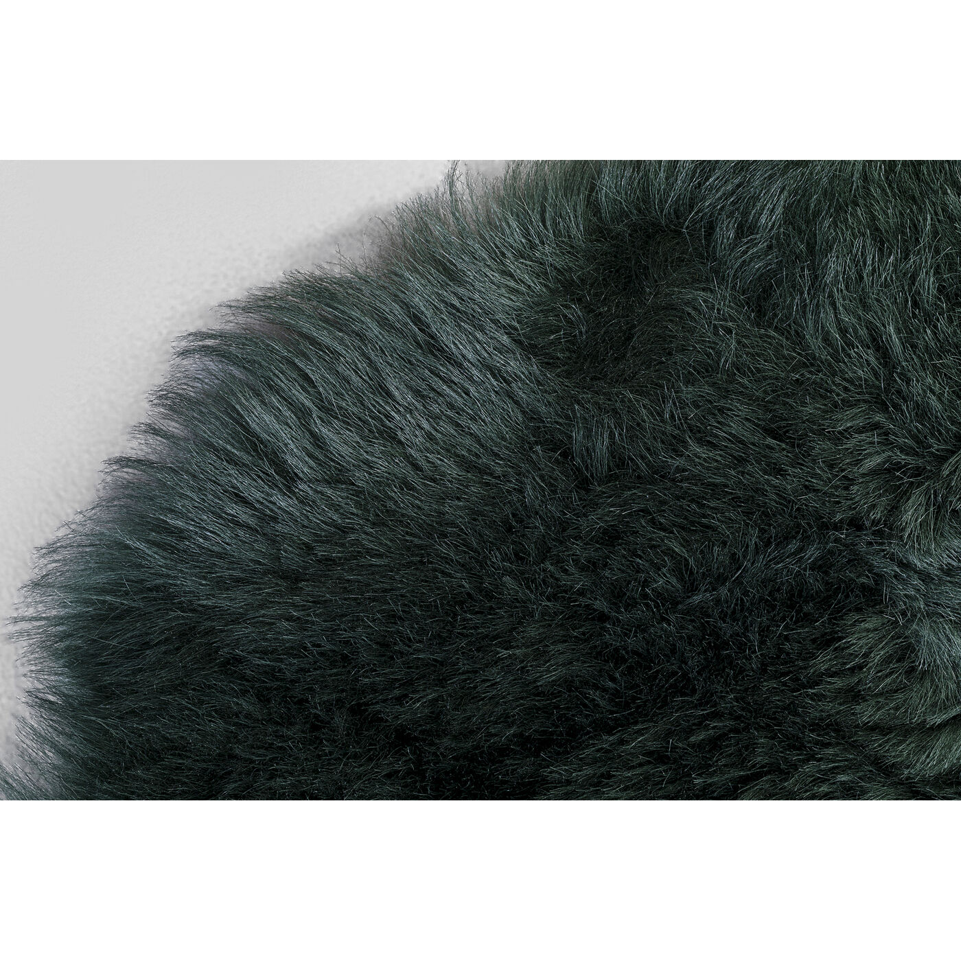 Ковер-шкура Heidi Dark Green 60x85 см
