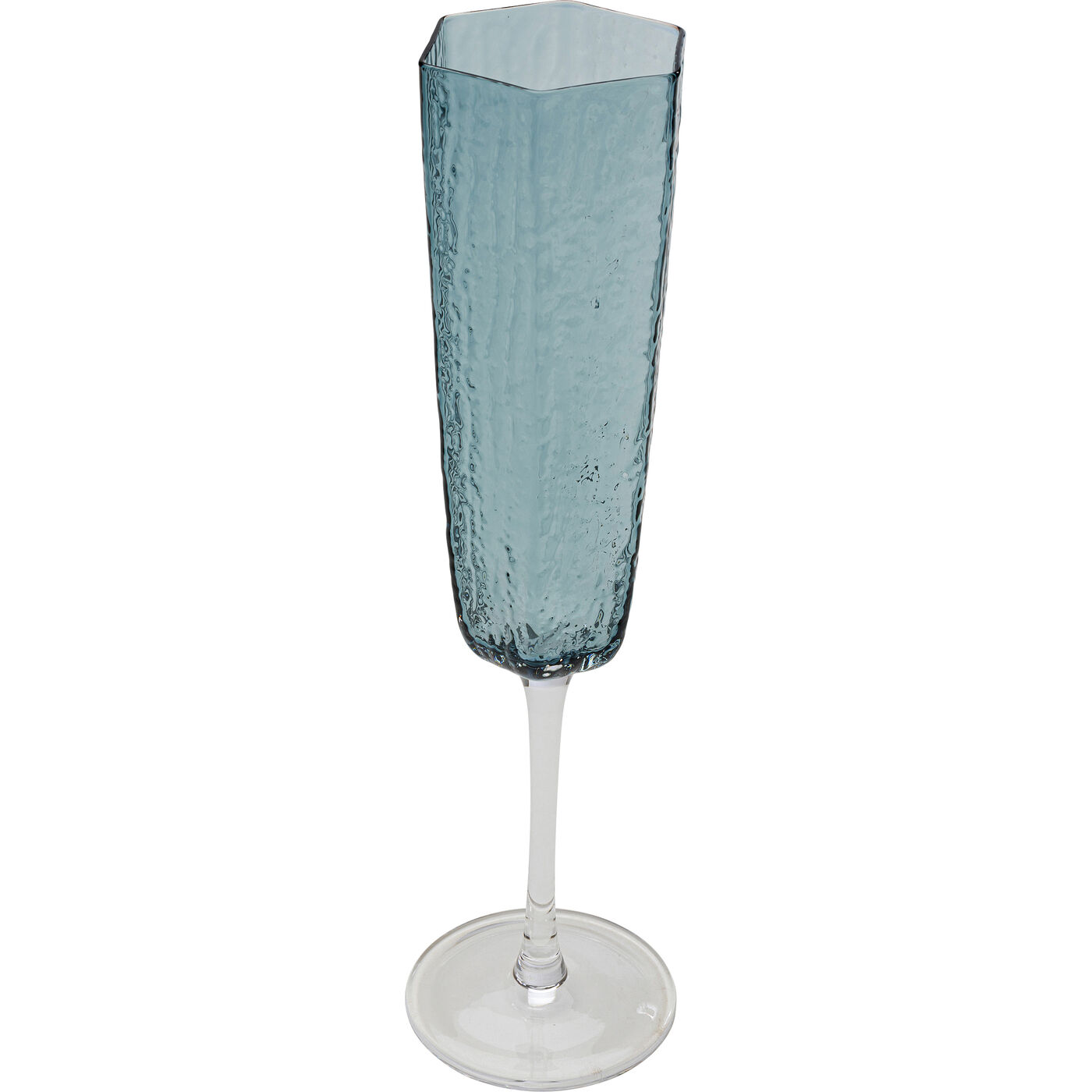 Бокал для шампанского Cascata Blue