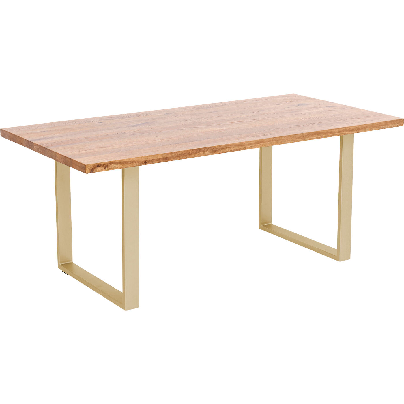 Стол Jackie Oak Brass 200x100 см