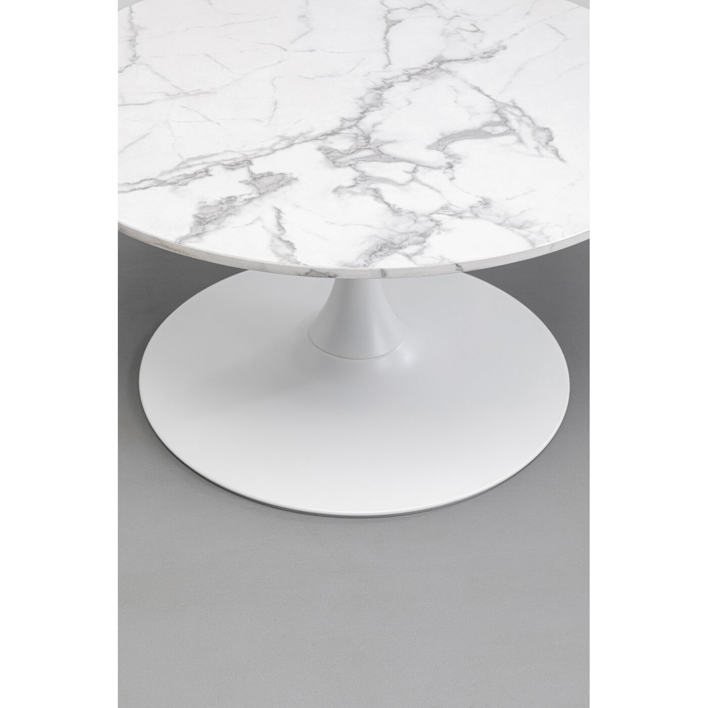 Стол кофейный Schickeria Marble White Ø80 см