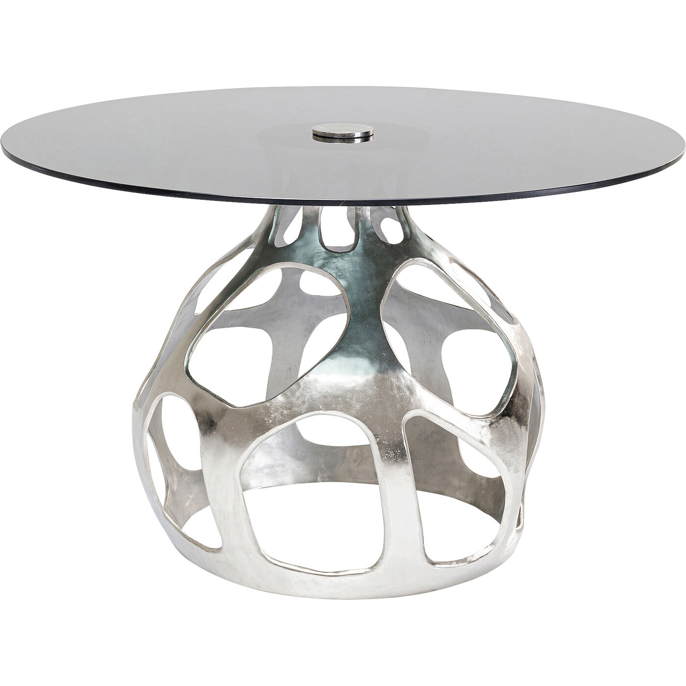 Стол Volcano Silver Ø120 см