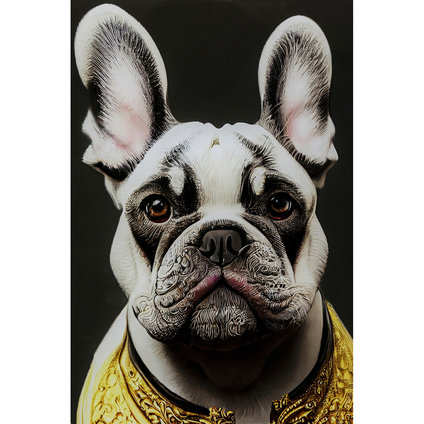 Картина стеклянная Noble Dog 40x60 см