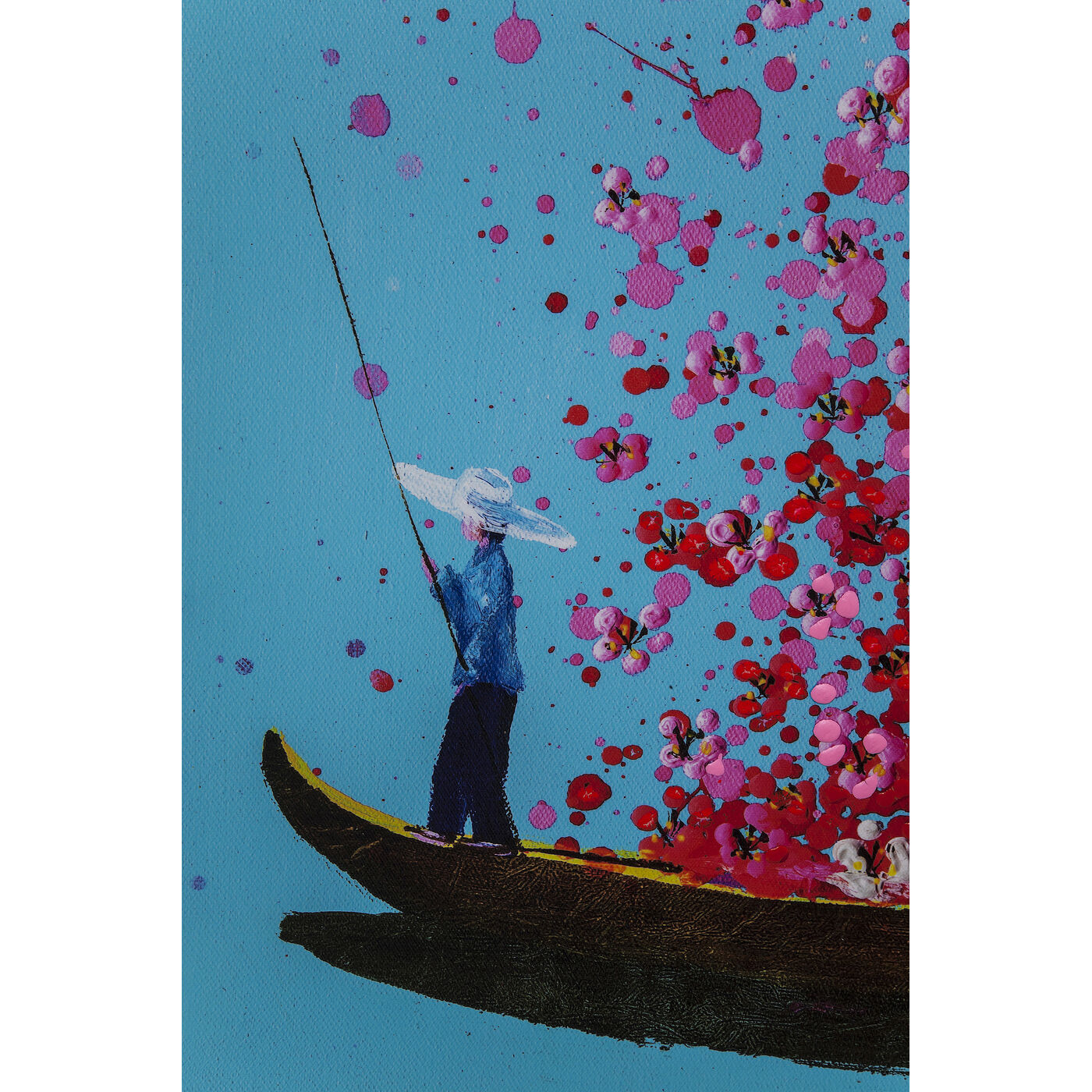 Картина Flower Boat 160x120 см