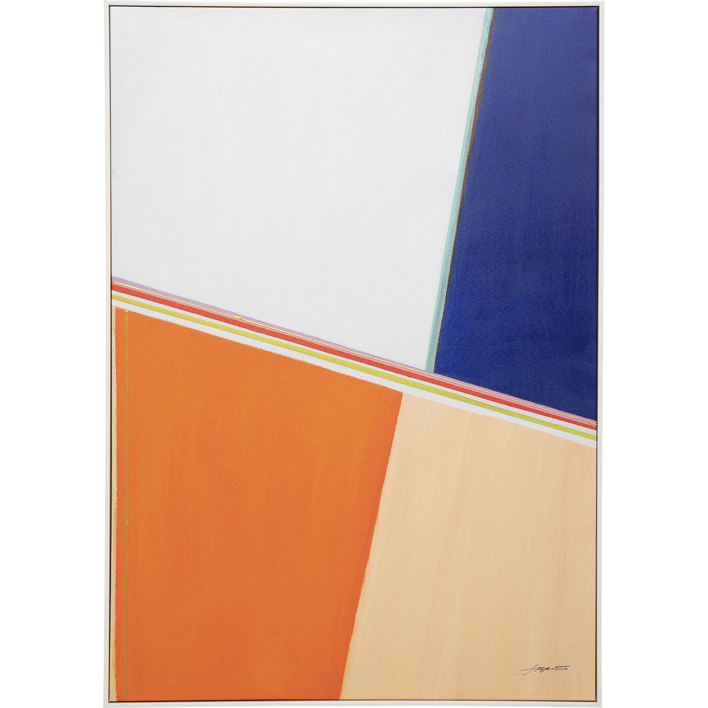 Картина в раме Abstract Shapes Multi 73x103 см