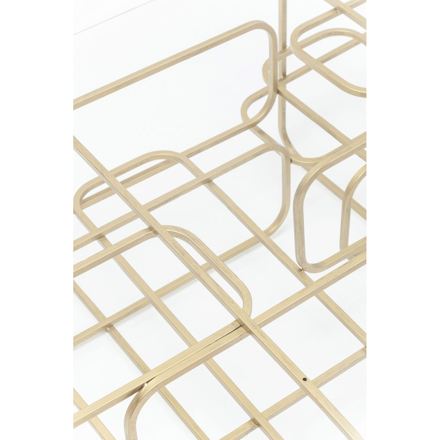 Стол кофейный Meander Gold 140x80 см