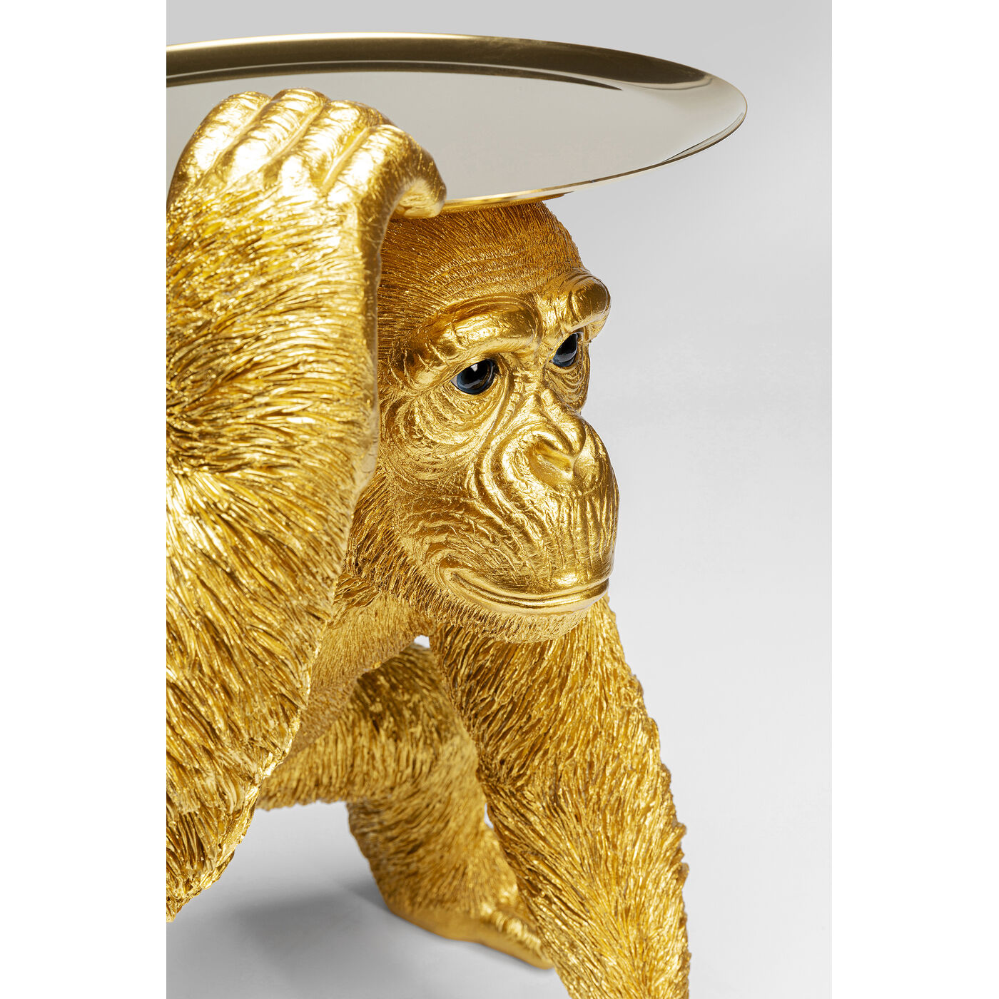 Фигура декоративная Butler Playing Chimp Gold 52 см