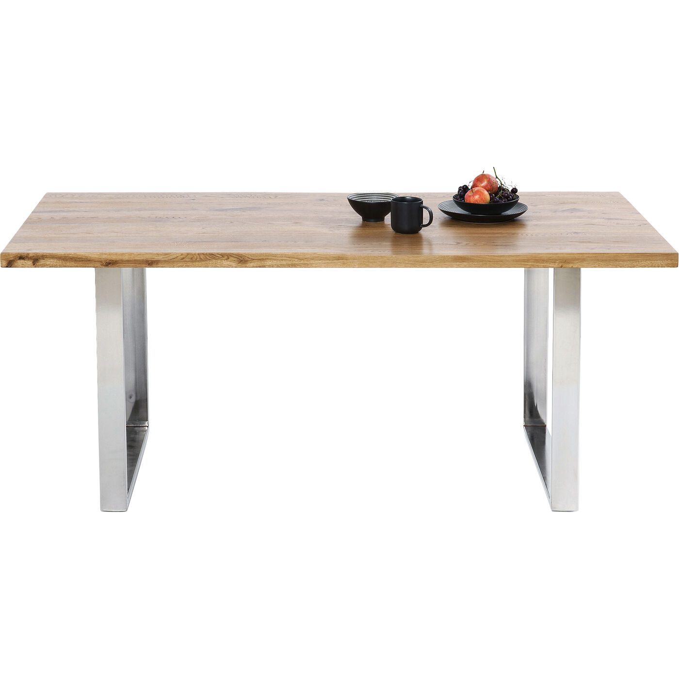 Стол Jackie Oak GK Chrome 200x100 см