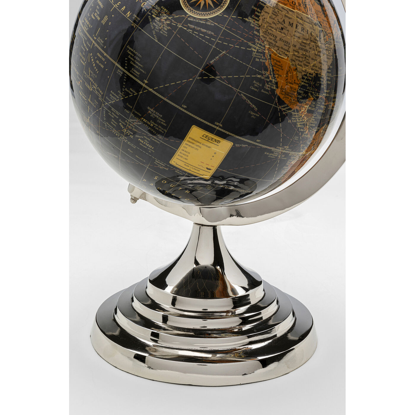 Объект декоративный Globe Top Plane 39 см