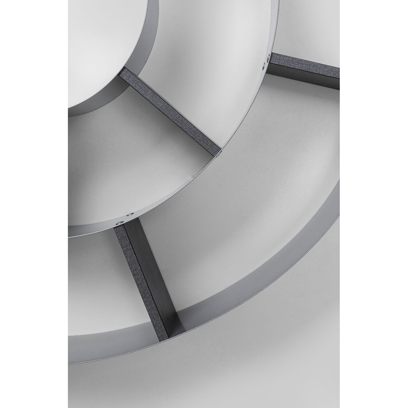 Полка настенная Snail silver-grey