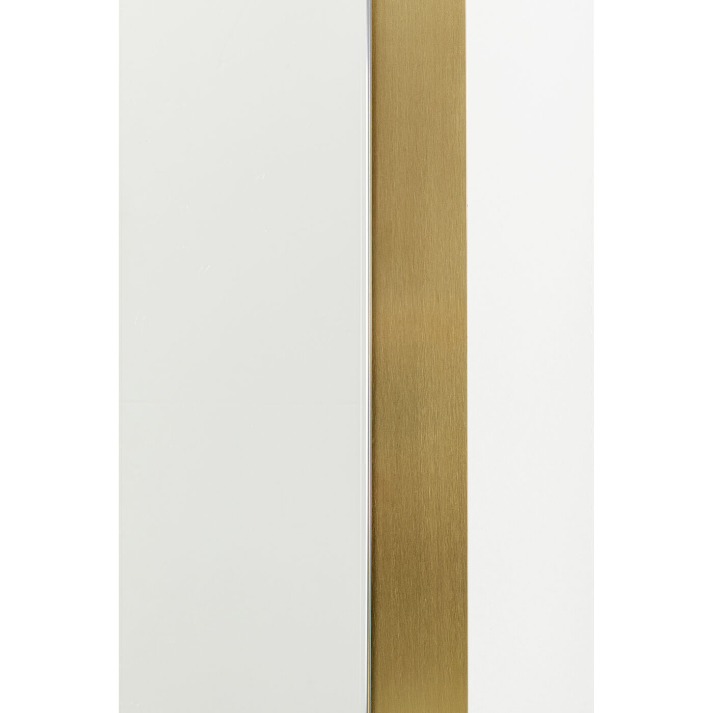 Зеркало настенное Arezzo Brass Trapez 65(45)x160 см