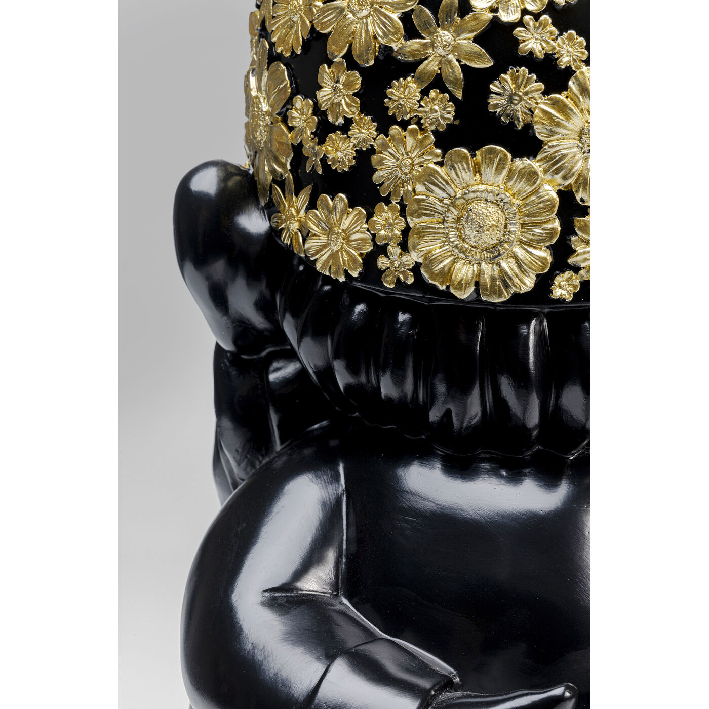 Фигура декоративная Gnome Standing Black Gold 61 см