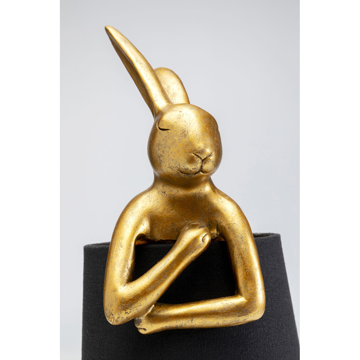 Светильник настольный Animal Rabbit Gold/Black 50 см