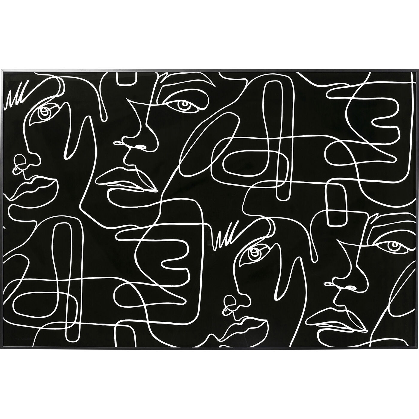 Картина в раме Faccia Arte Drawing 150x100 см
