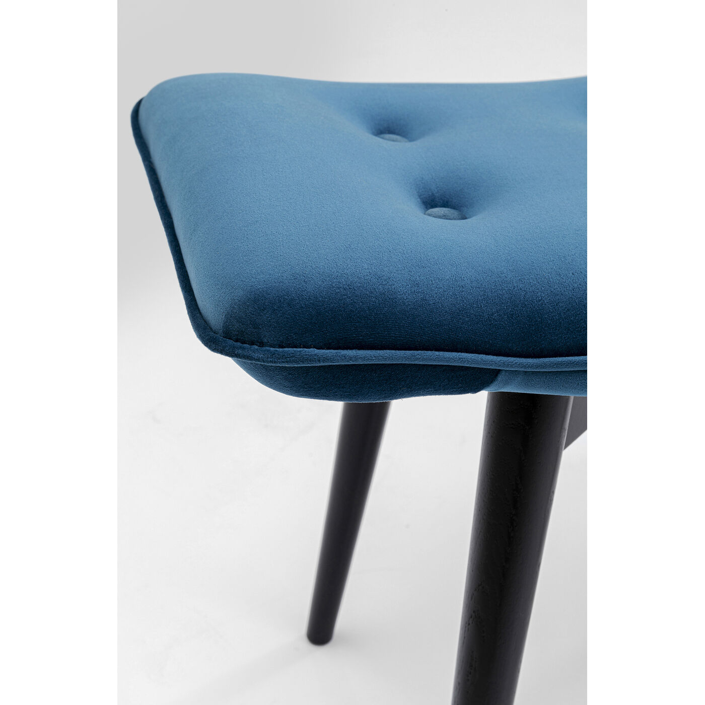 Пуф Black Vicky Velvet Bluegreen 46x59 см