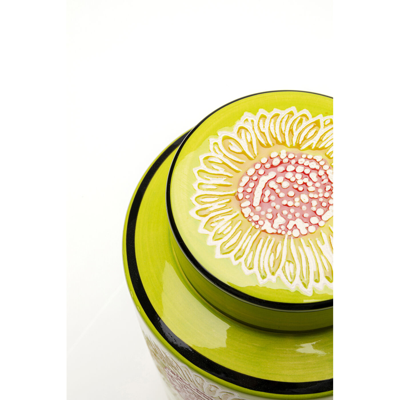 Банка декоративная Bloom Green 27 см
