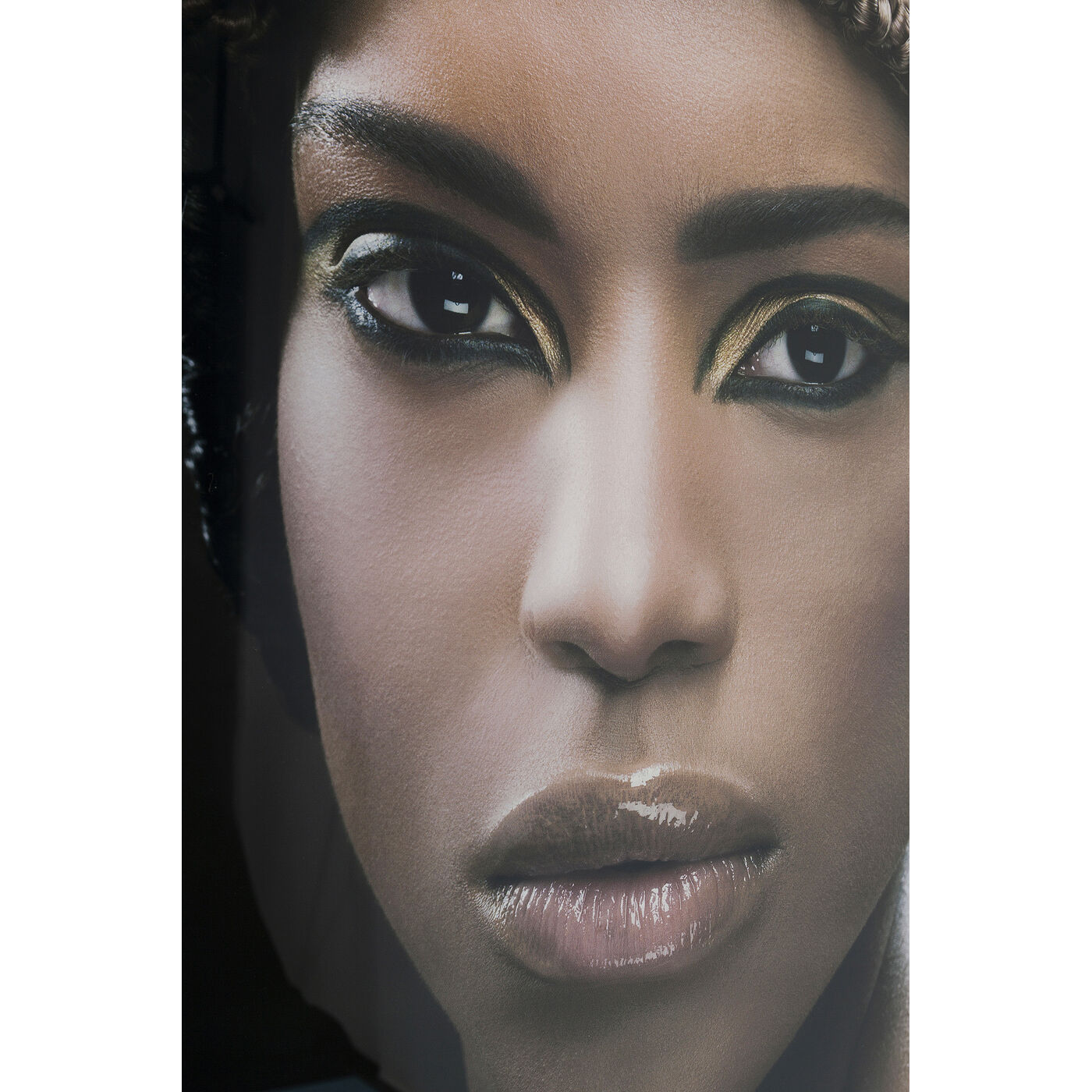 Картина стеклянная Royal Headdress Face 100x150 см