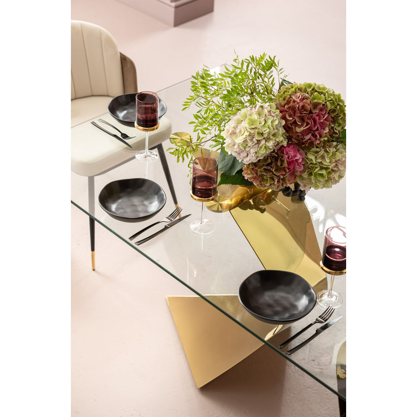 Тарелка Deep Organic Black Ø22см